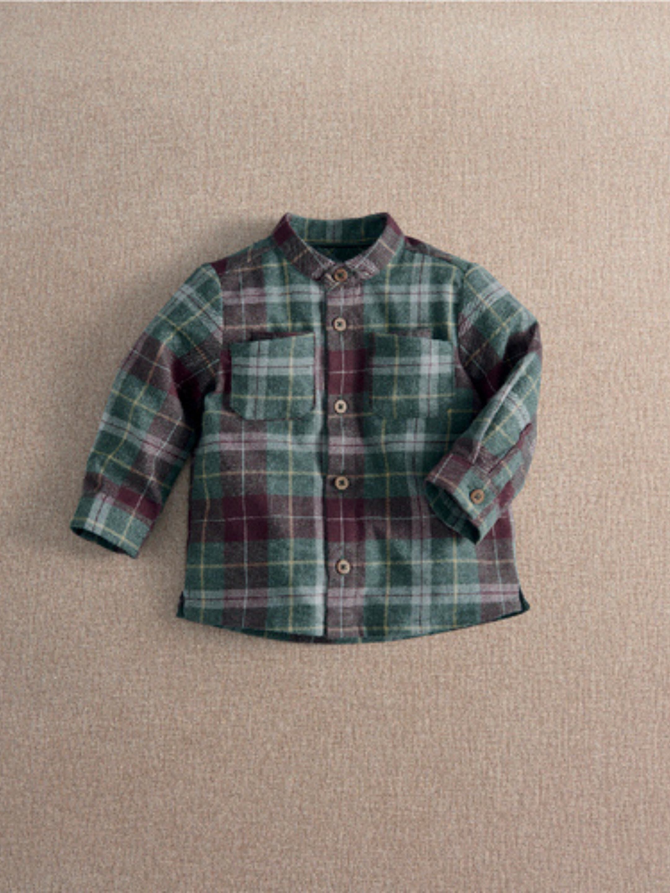 Woven Check Shirt