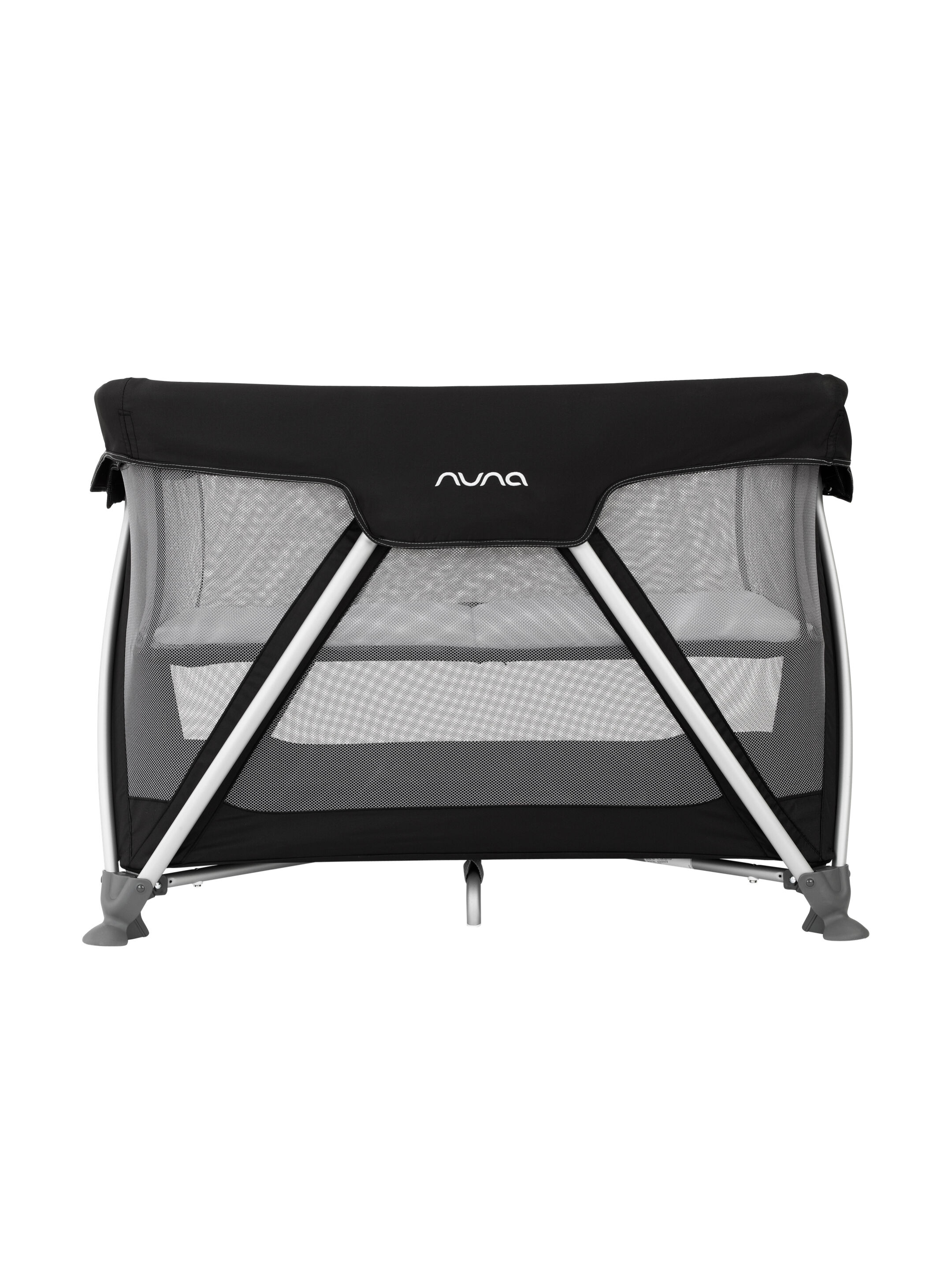 Nuna Sena Travel Cot with Changer - Black image number 1