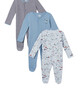 3Pack of  NAUTICAL Sleepsuits image number 1