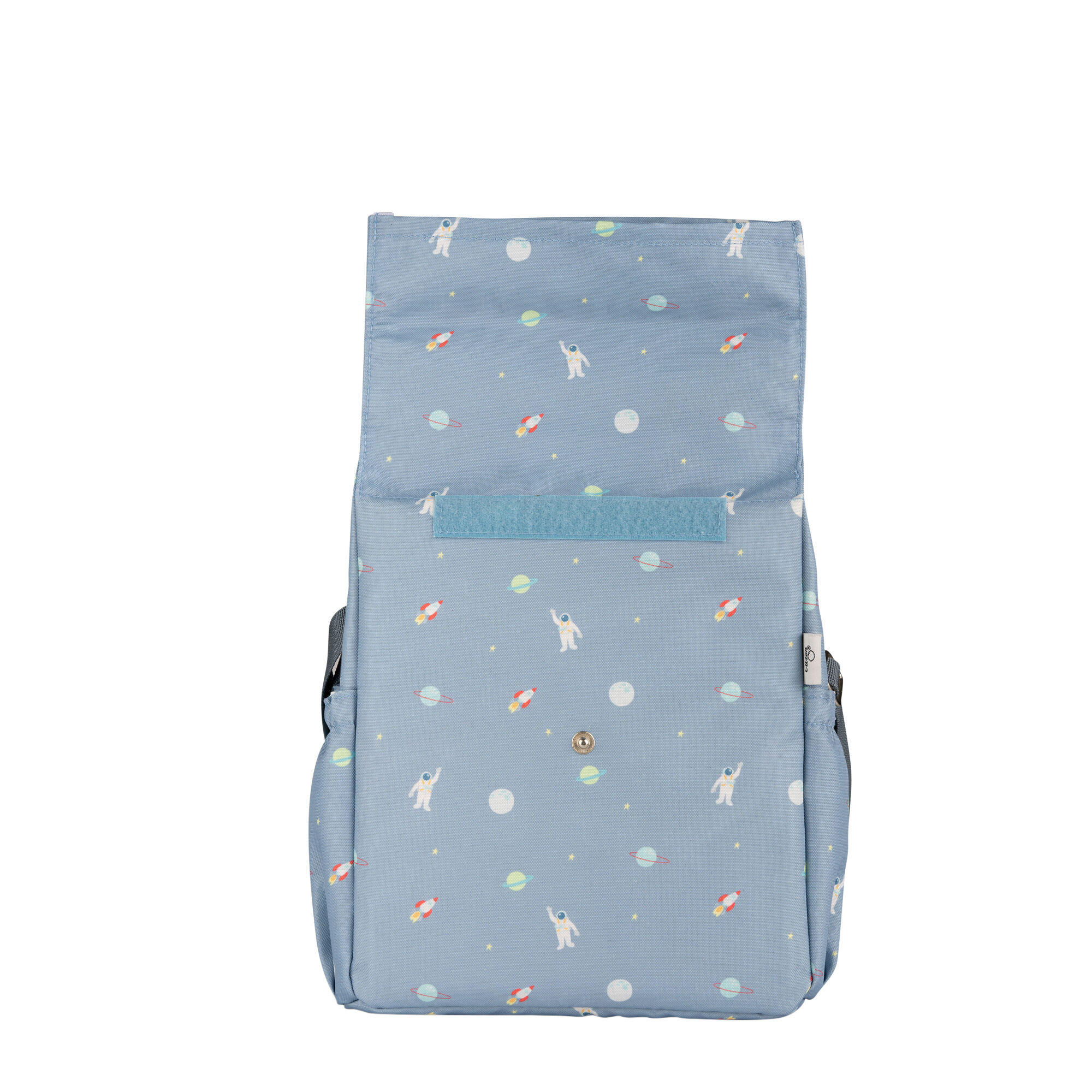 حقيبة غداء عازلة للحرارة بتصميم ملفوف من سيترون - نقشة فضاء image number 2