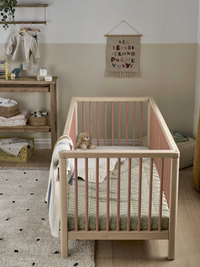 مهد سولو صغير - طبيعي تيراكوتا image number 3