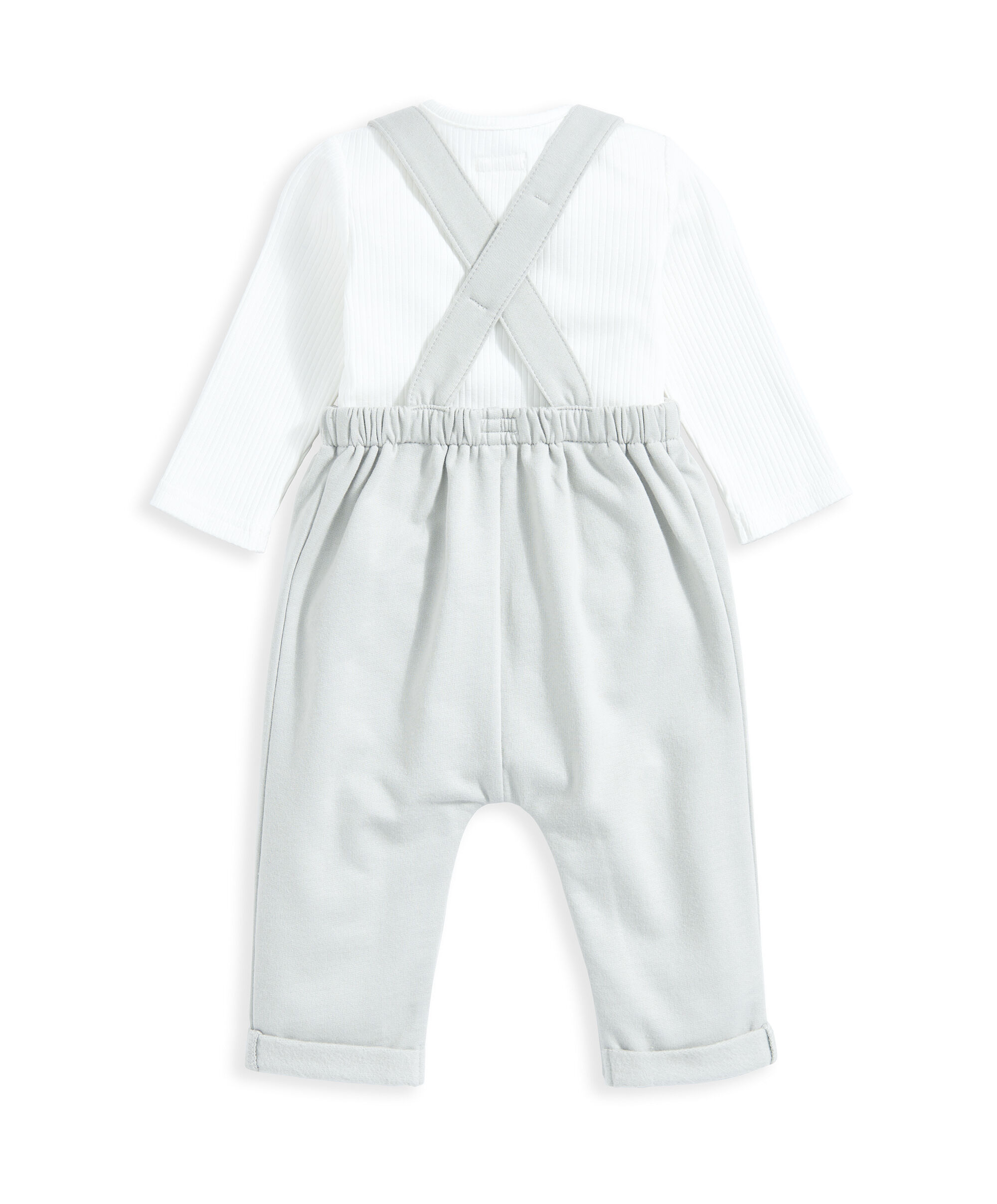 طقم لباس قطعة واحدة ودنغري جيرسيه - أخضر image number 3