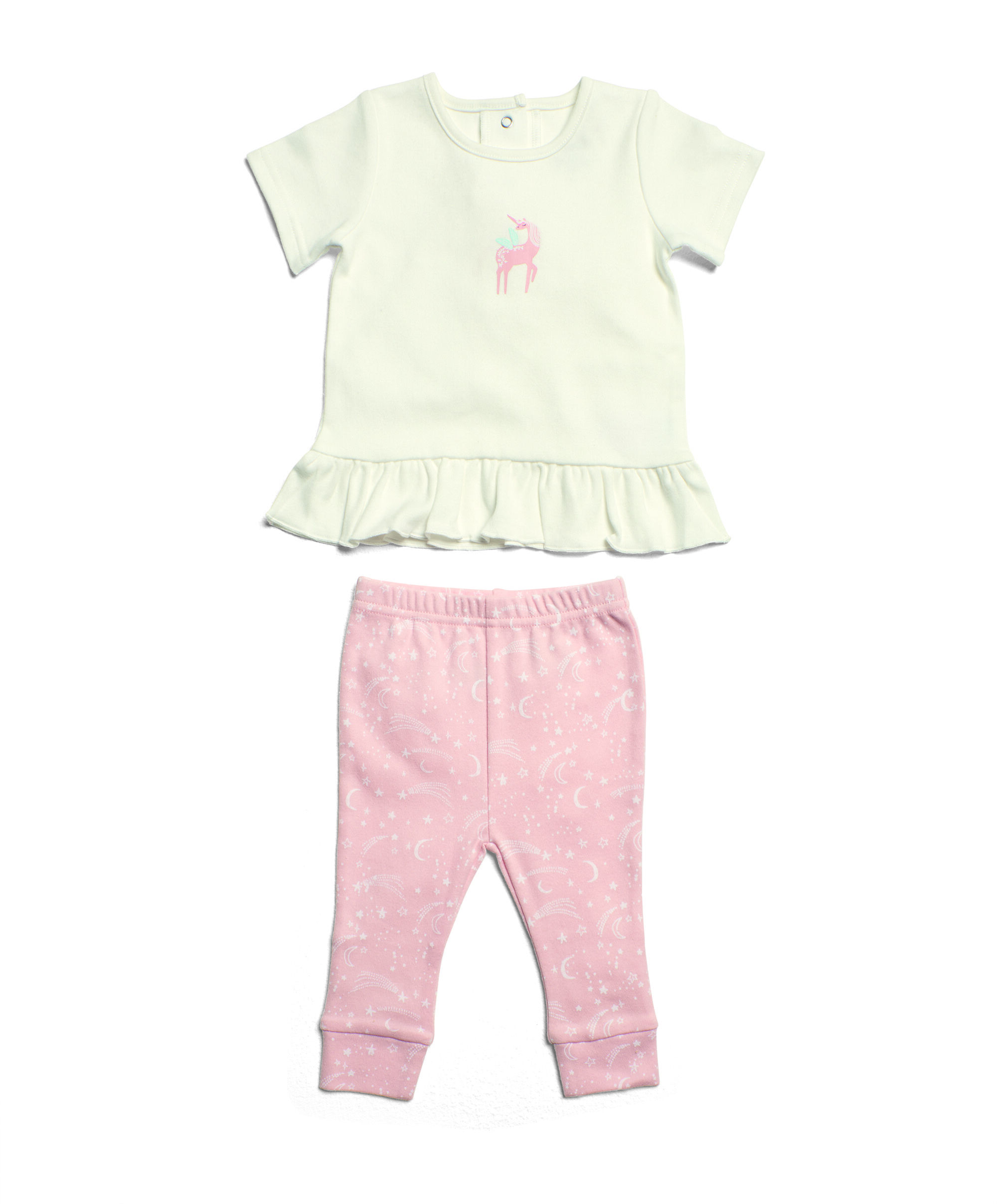 طقم تي شيرت ولغينغز - قطعتان image number 1