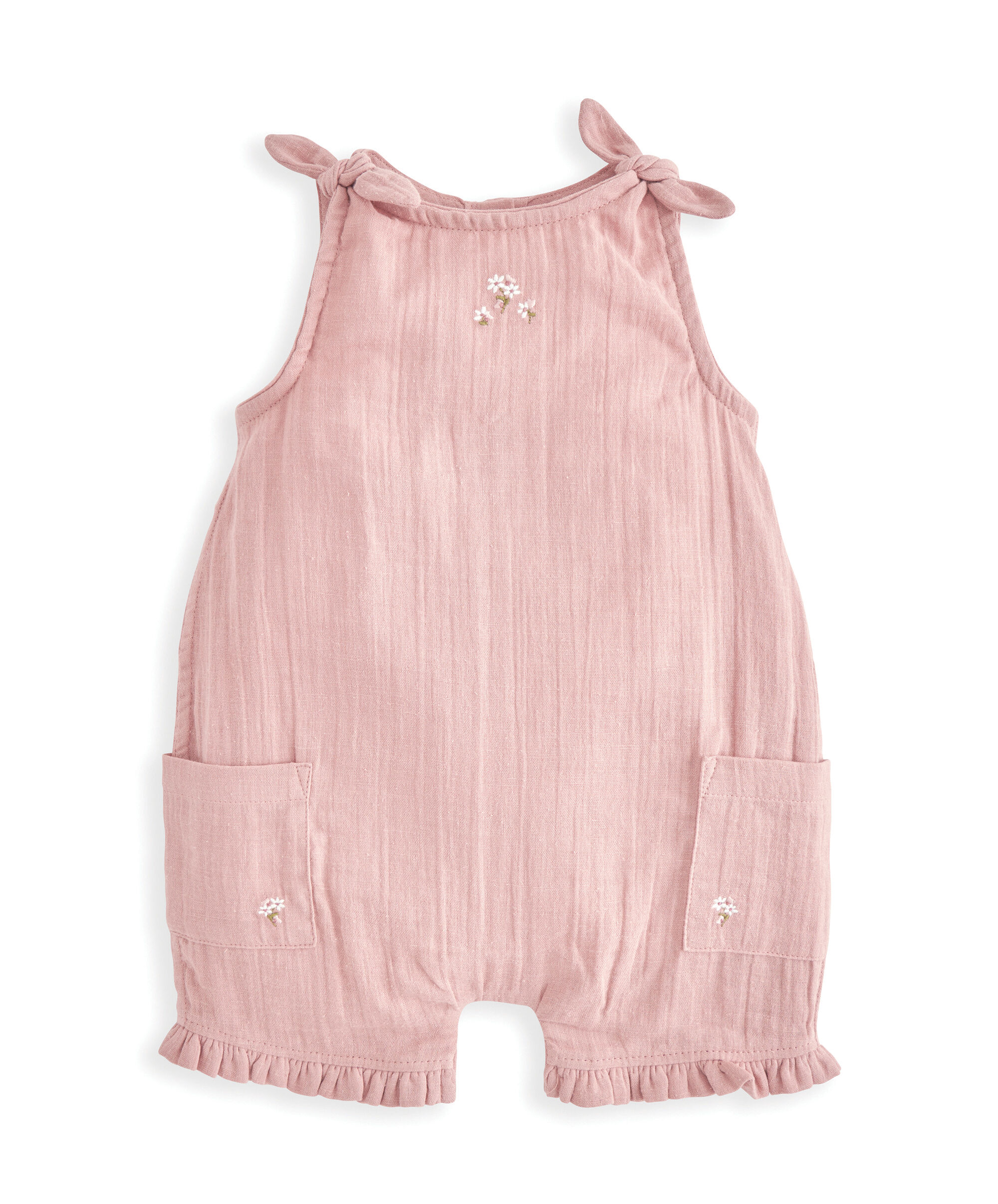 طقم رومبر مجعد ولباس قطعة واحدة - قطعتان image number 5