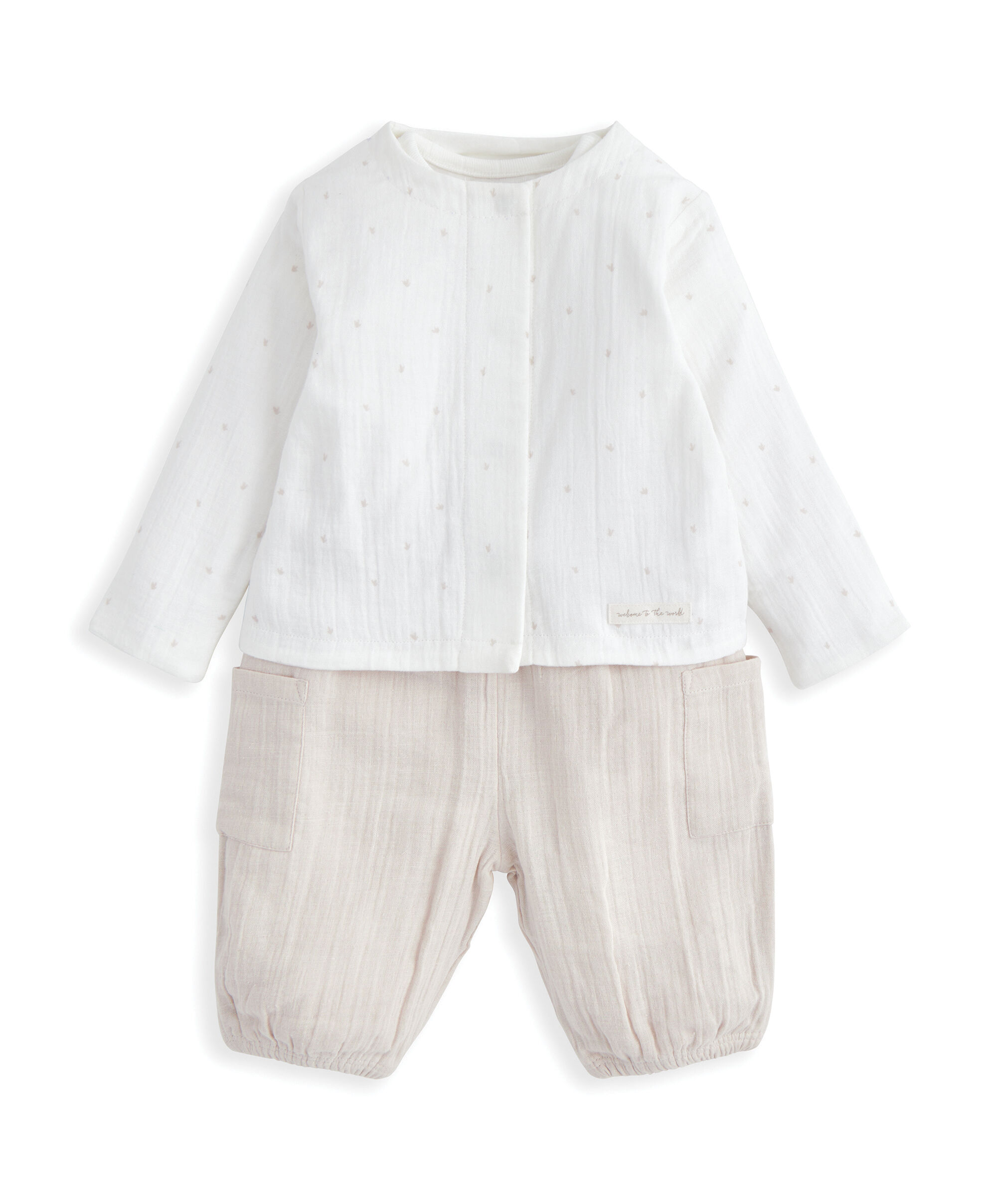 3 Piece Jacket, Bodysuit & Trouser Set image number 2
