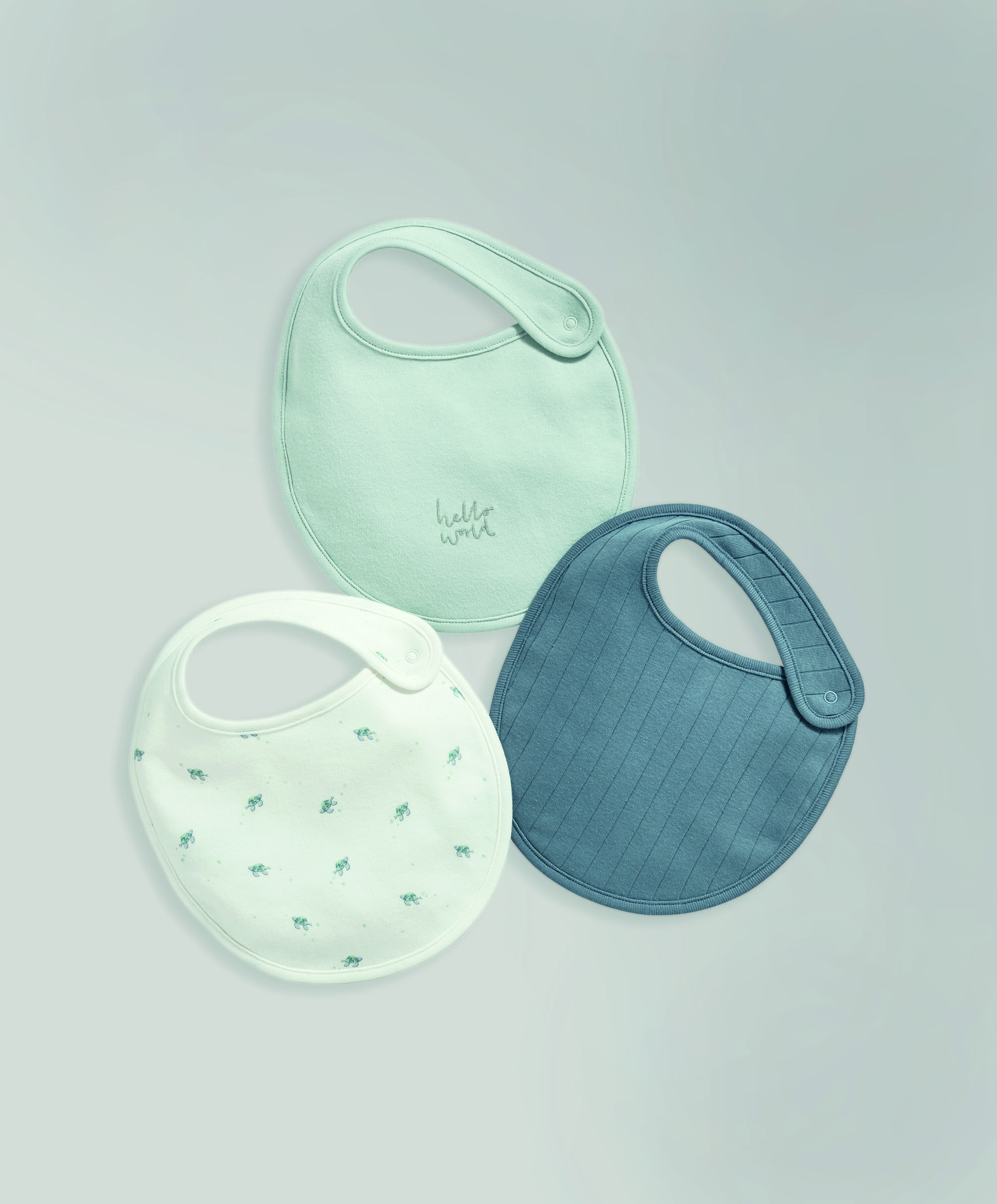 طقم صدريات بنقشة سلاحف - 3 قطع