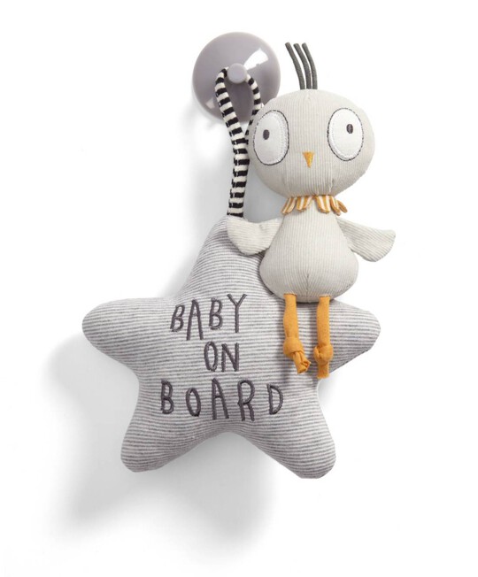 لافتة بعبارة Baby on Board - طائر صغير image number 2