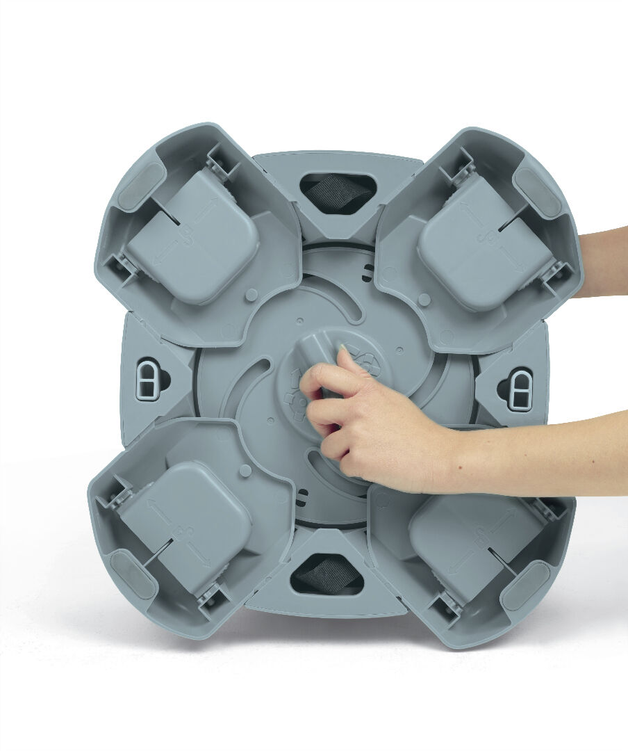 مقعد باغ داعم وأرضي 3 في 1 بصينية ألعاب - بلو بل image number 14