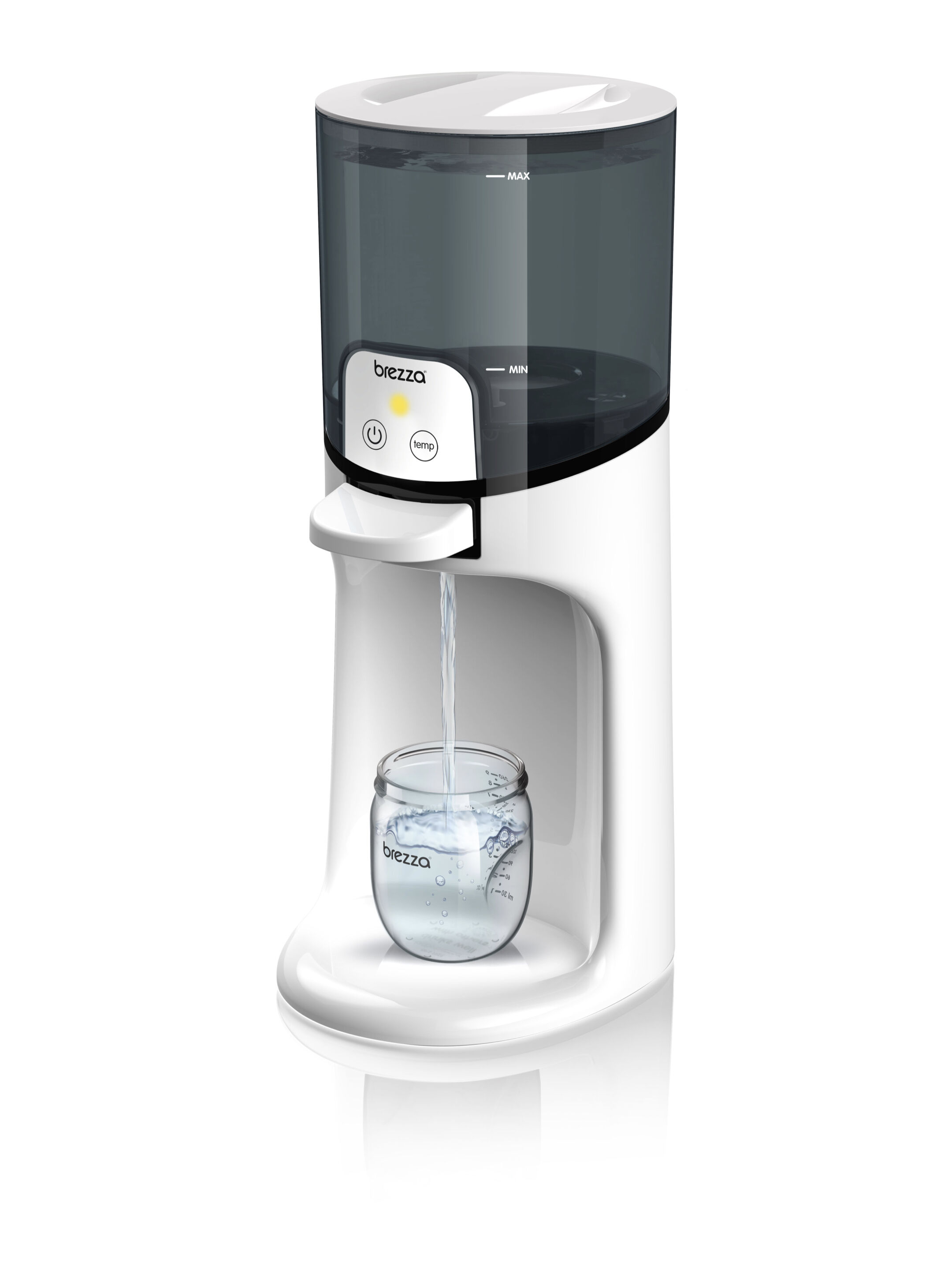 سخان زجاجات الرضاعة الفوري من بيبي بريزا