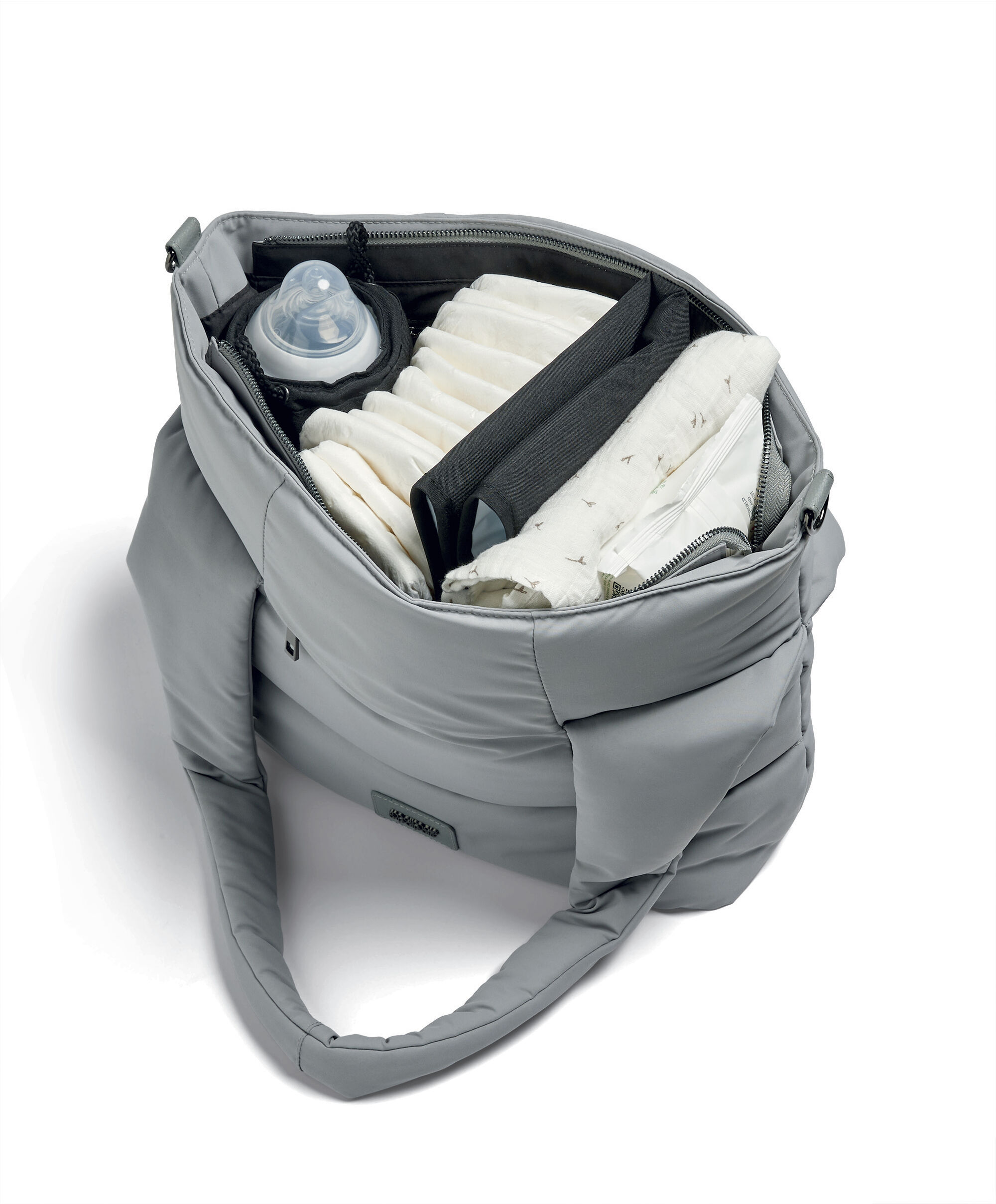 حقيبة يد - رمادي image number 4