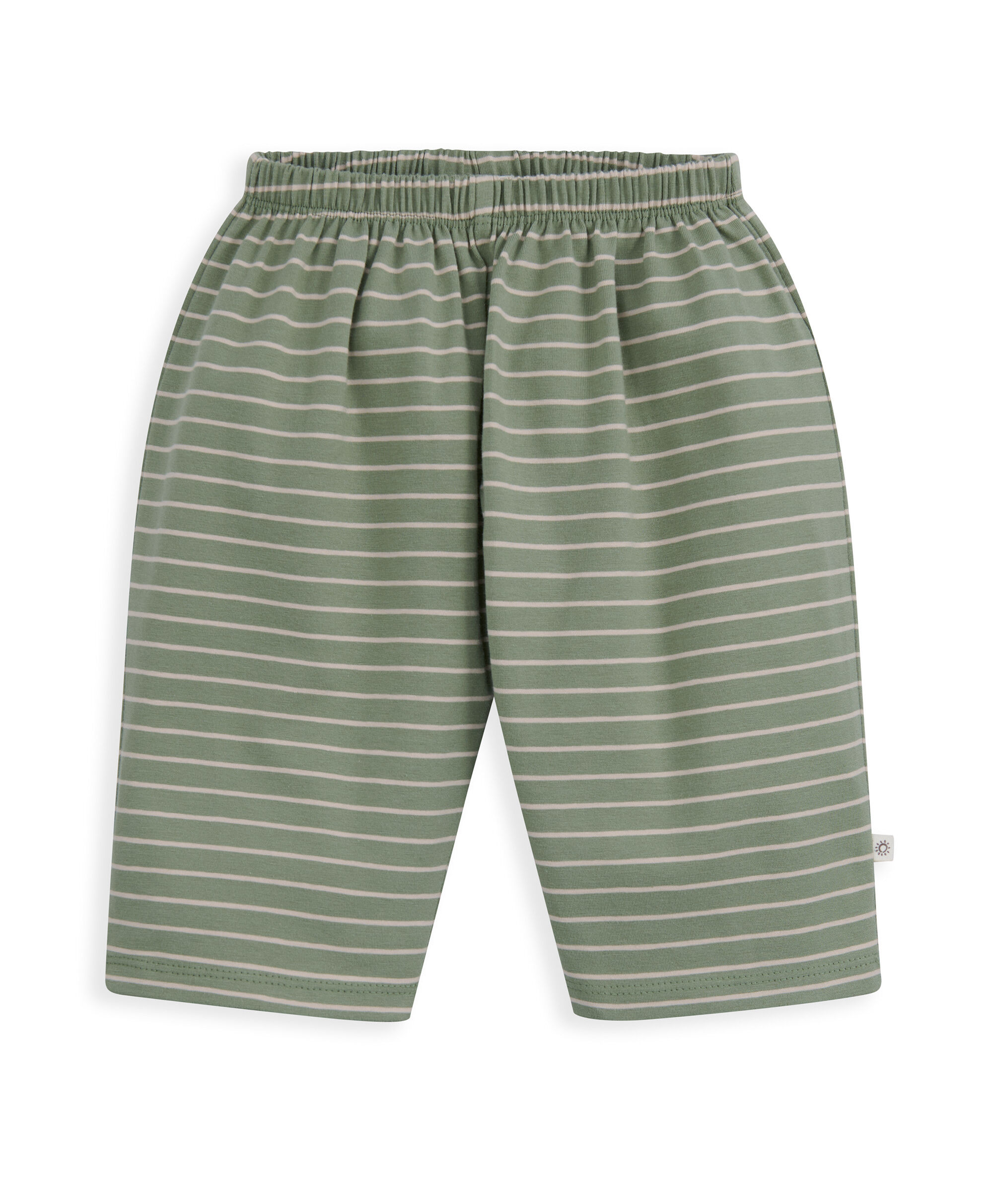 طقم تيشيرت مطرز وبنطال مخطط، قطعتين image number 6