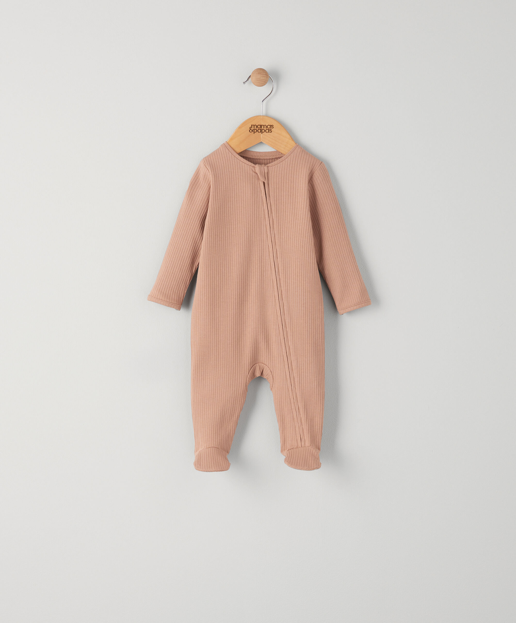 لباس الكل في واحد بسحّاب - تيراكوتا image number 1