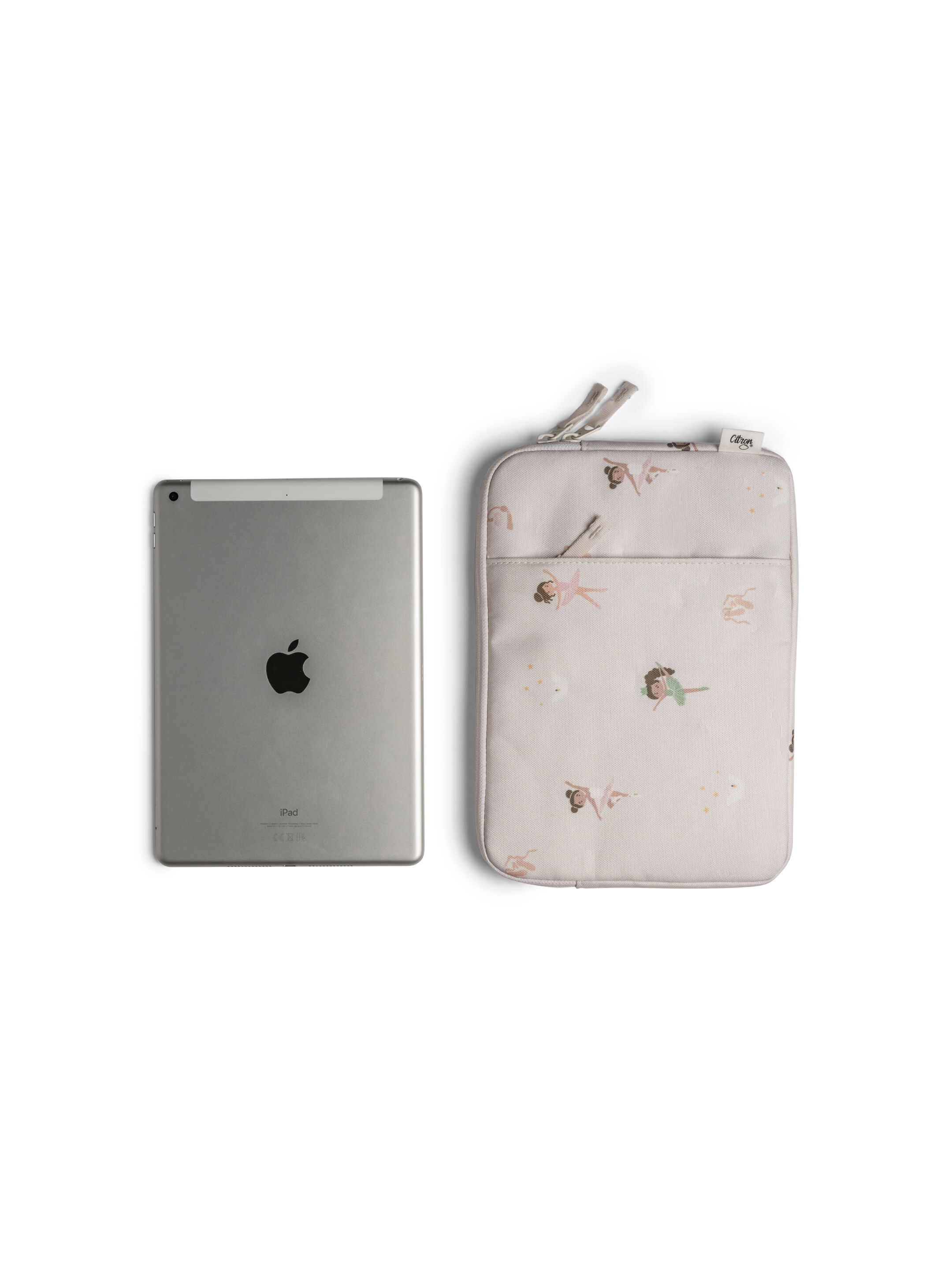 حافظة ايباد بسحاب بنقشة راقصة باليه من سيترون image number 6