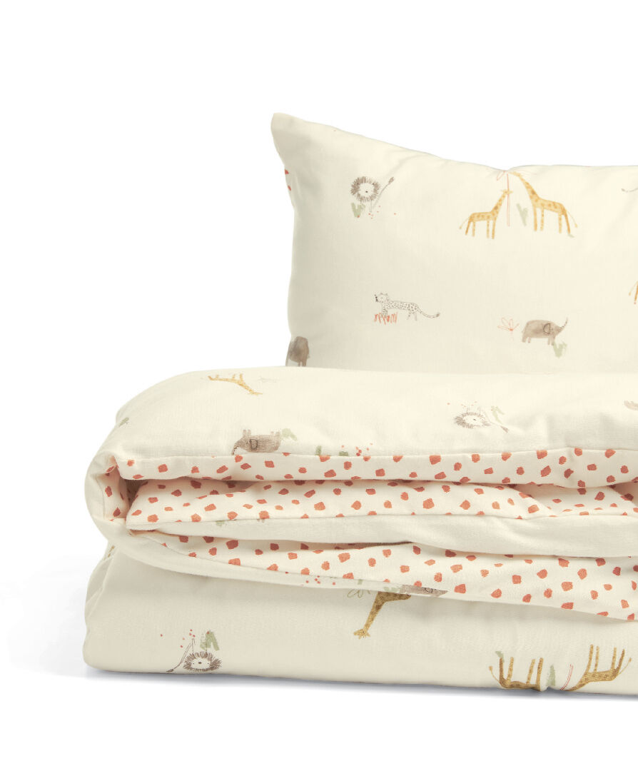 غطاء لحاف وغطاء وسادة بنقشة غابة image number 3