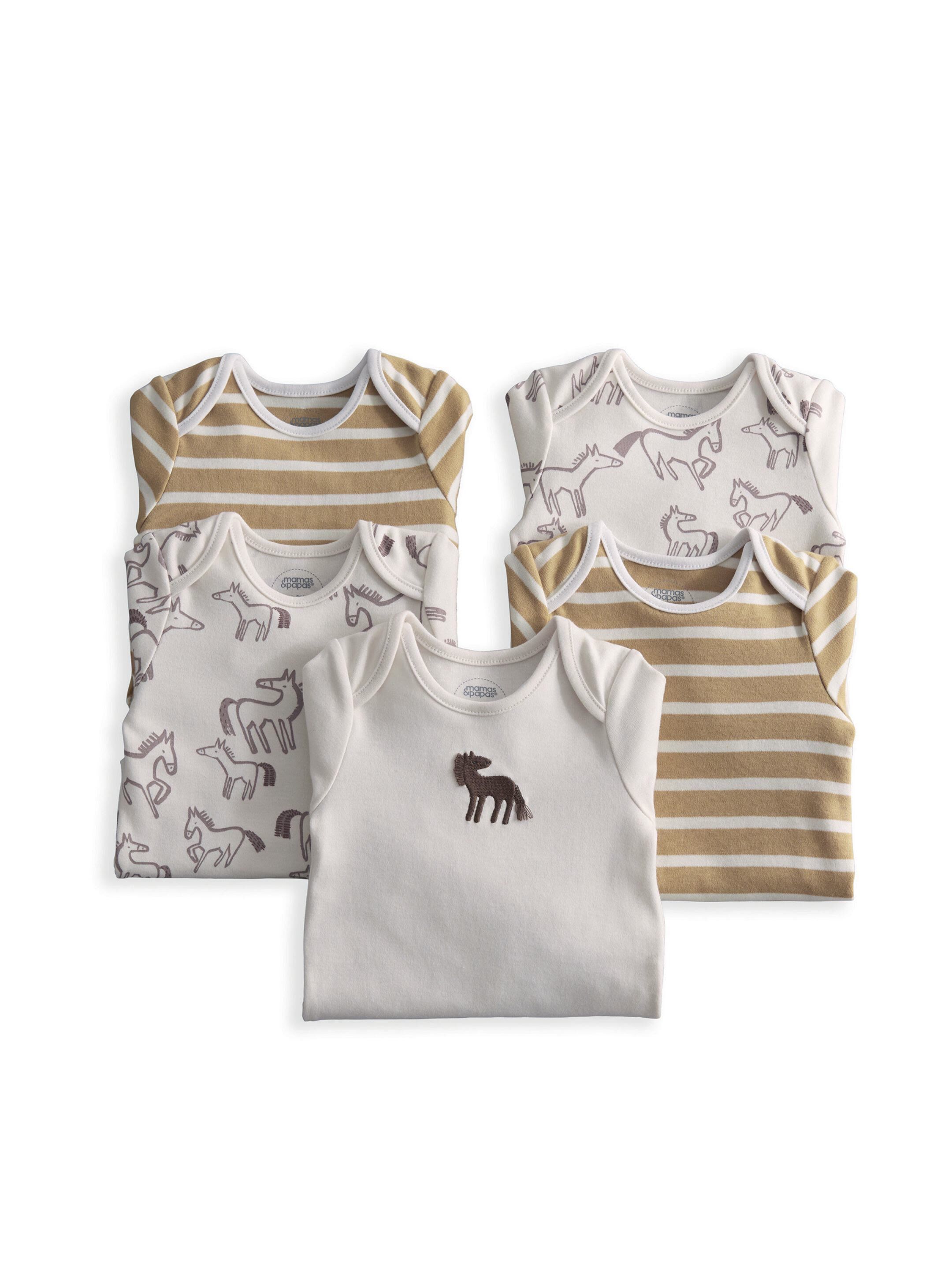 5pk Horse Bodysuits image number 2
