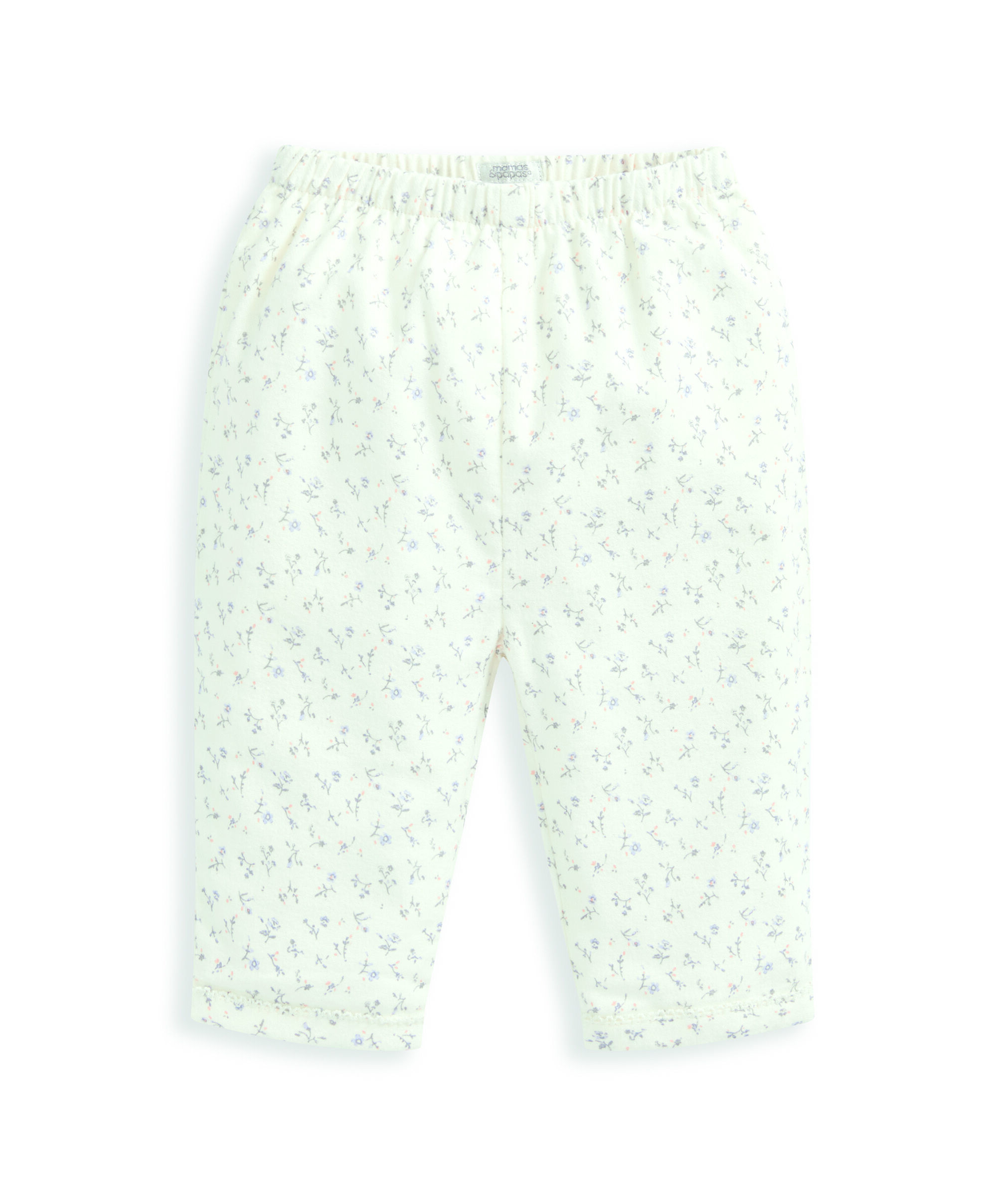 بيجاما منسوجة بنقشة زهور أقحوان image number 4