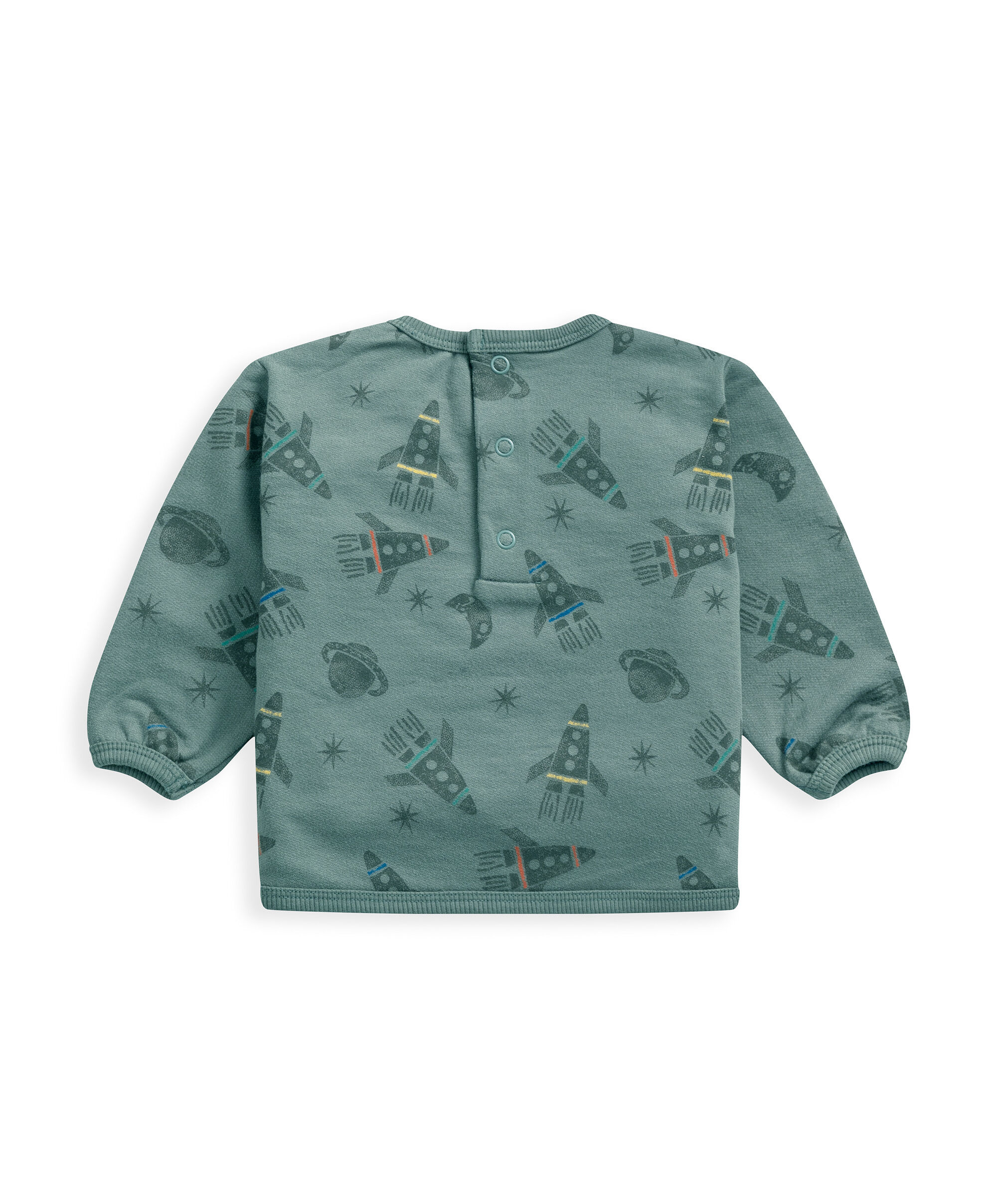 سويت شيرت بطبعة صواريخ image number 3