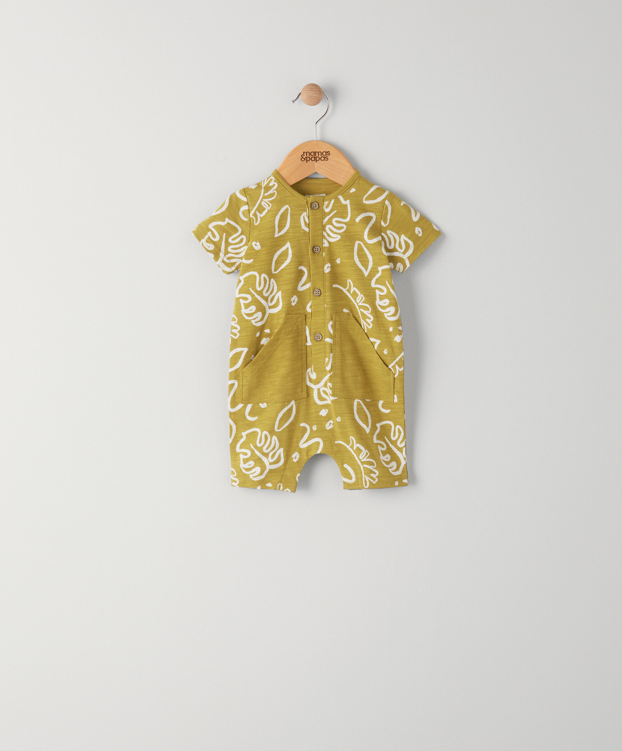 رومبر قصير بنقشة أشجار نخيل استوائية image number 1