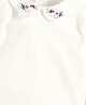 Embroidered Collar Bodysuit image number 3