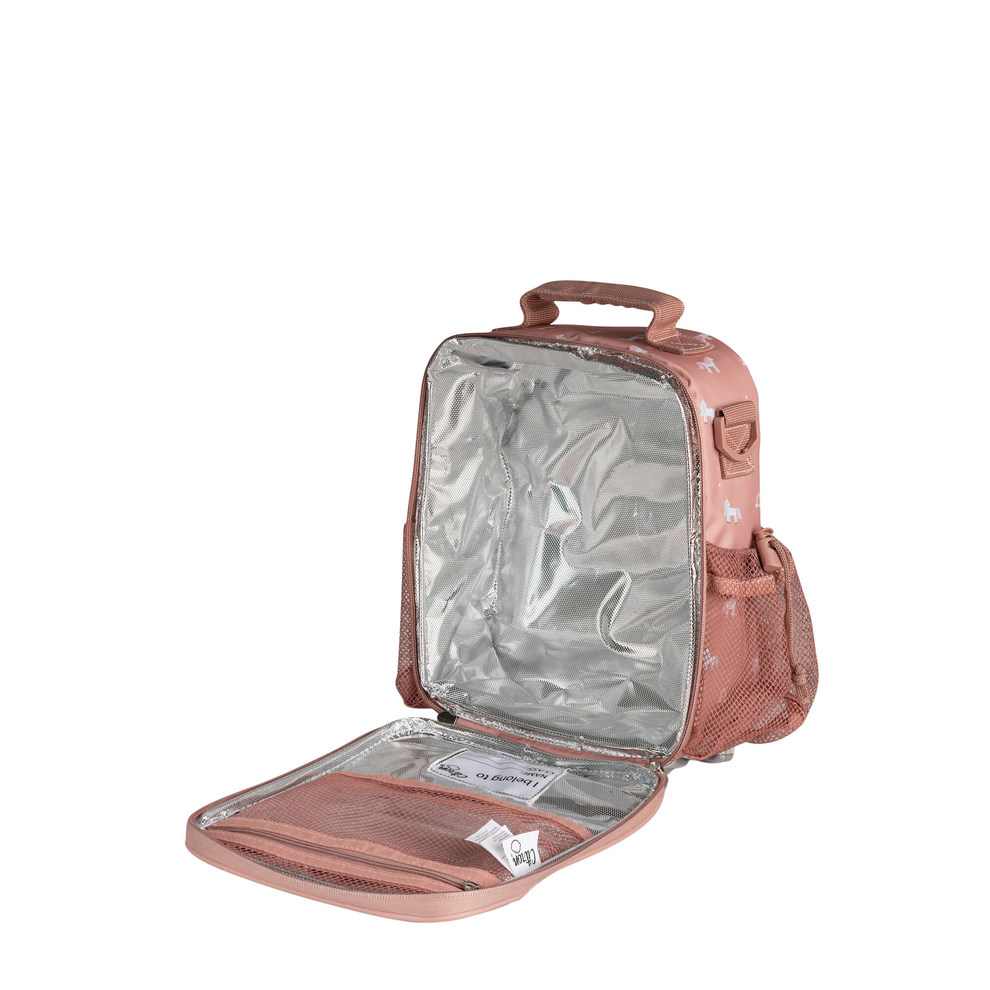 حقيبة ظهر للغداء عازلة للحرارة من سيترون - نقشة يونيكورن image number 4