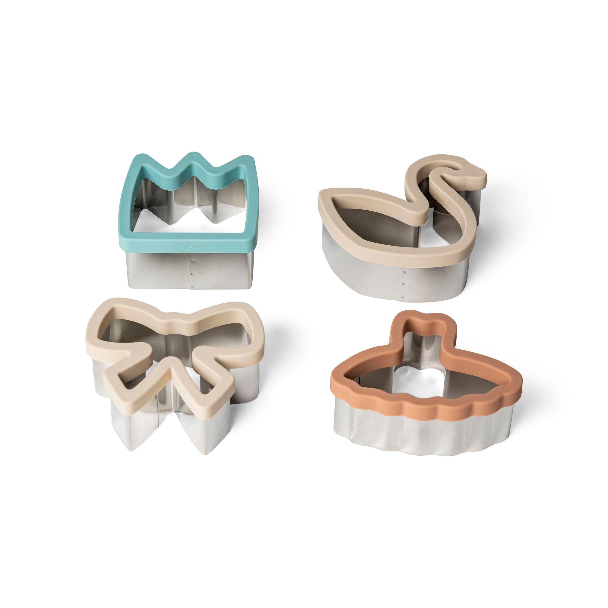 مجموعة قاطعات سندويتشات بتصميم راقصة باليه - 4 قطع image number 2