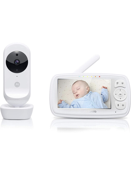 كاميرا فيديو موتورولا واي فاي بشاشة 4.3 بوصات لمراقبة الطفل image number 1