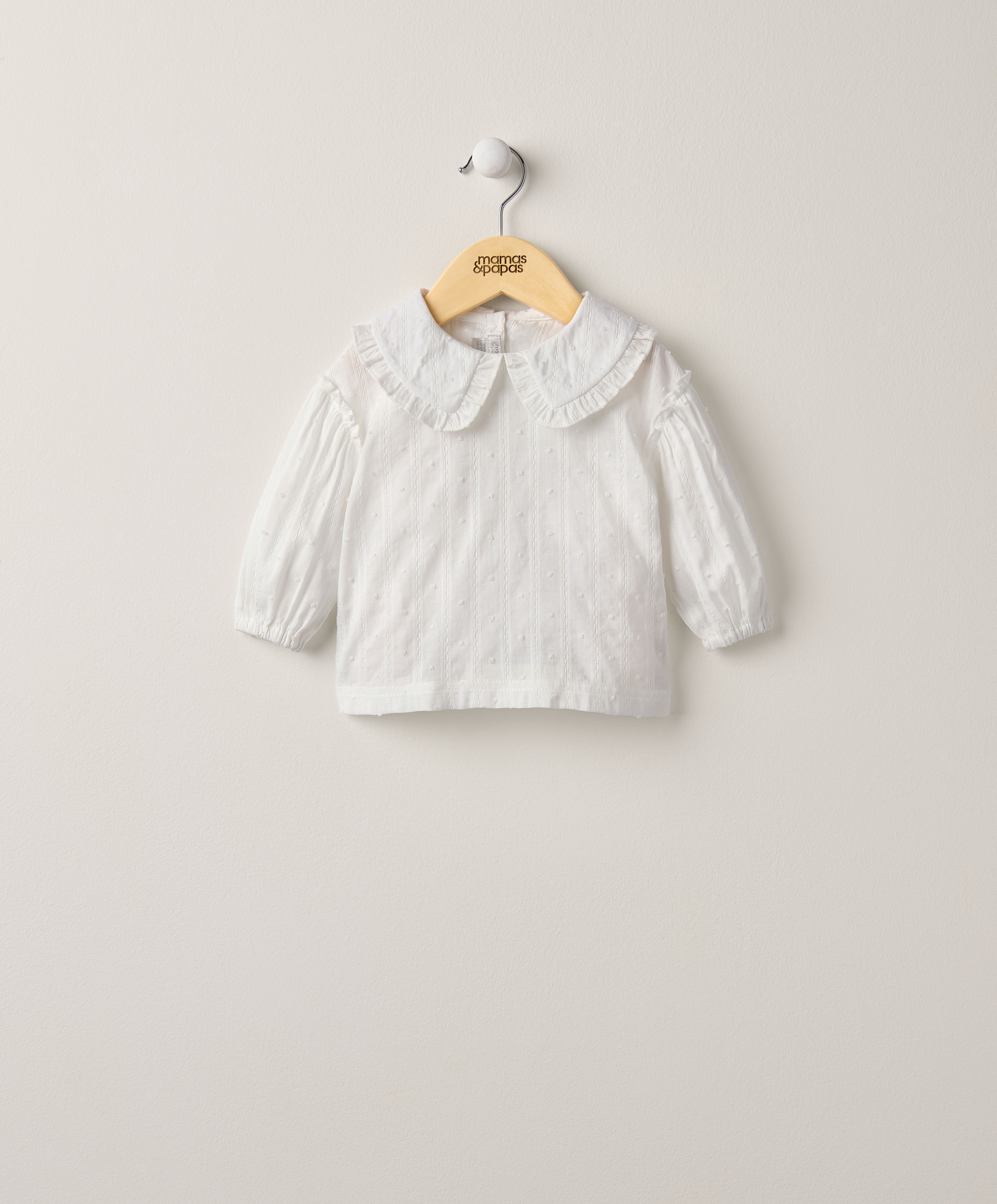 بلوزة دوبي بياقة image number 3