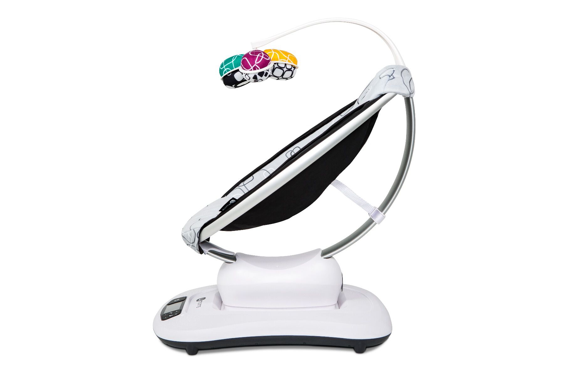 كرسي هزاز مامارو 4.0 ببطانة مخمل فضي image number 2