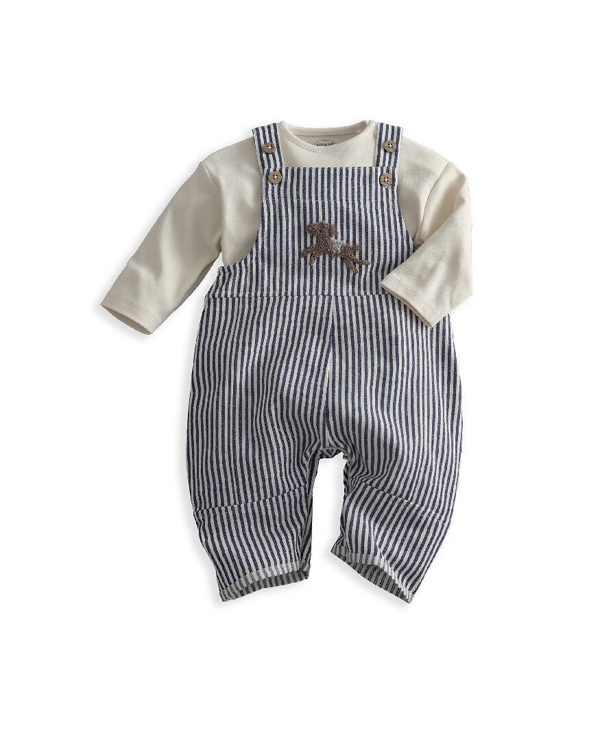 2pc Dungaree & T-Shirt Set image number 6