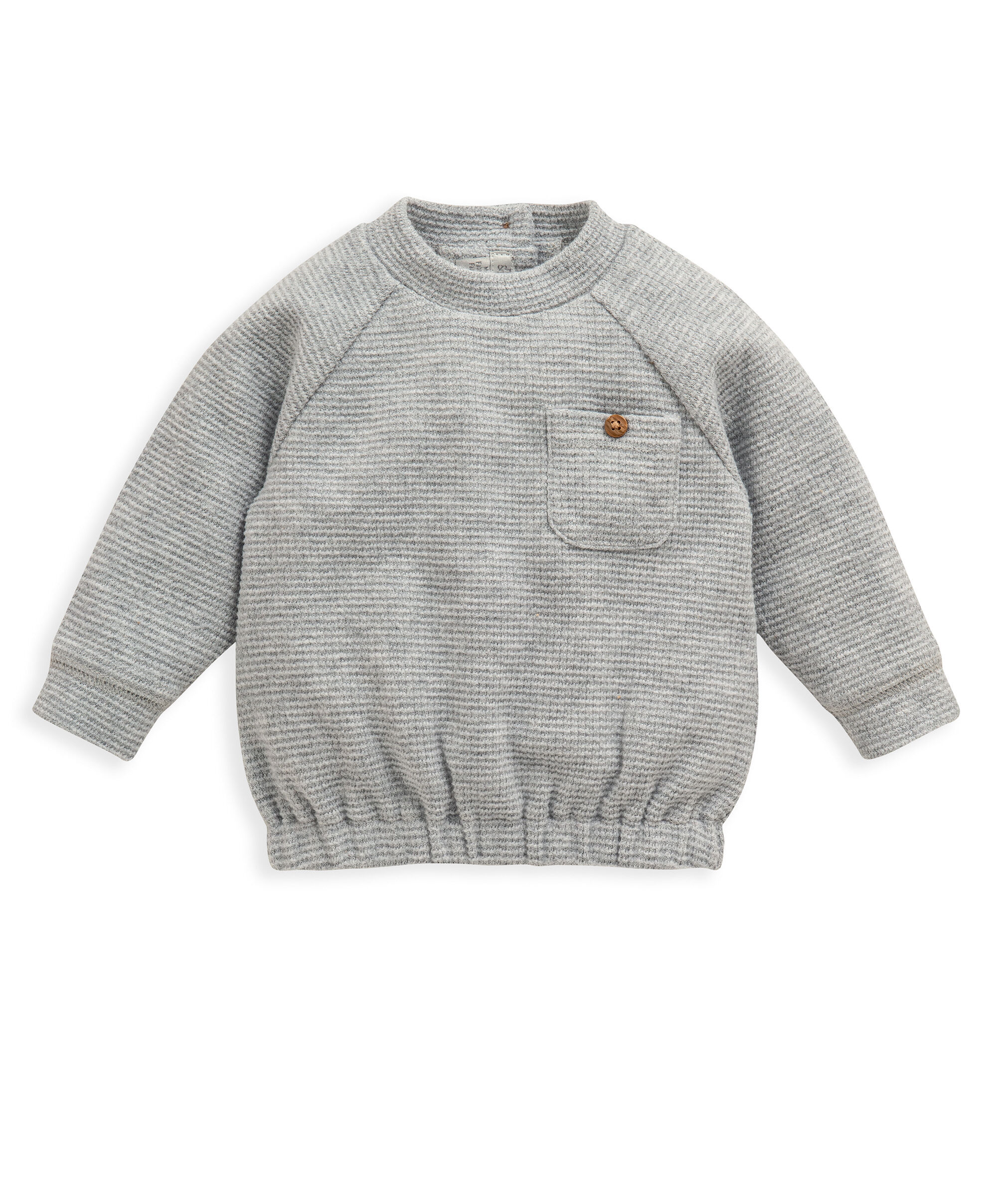 طقم بنسيج متشابك - رمادي image number 3