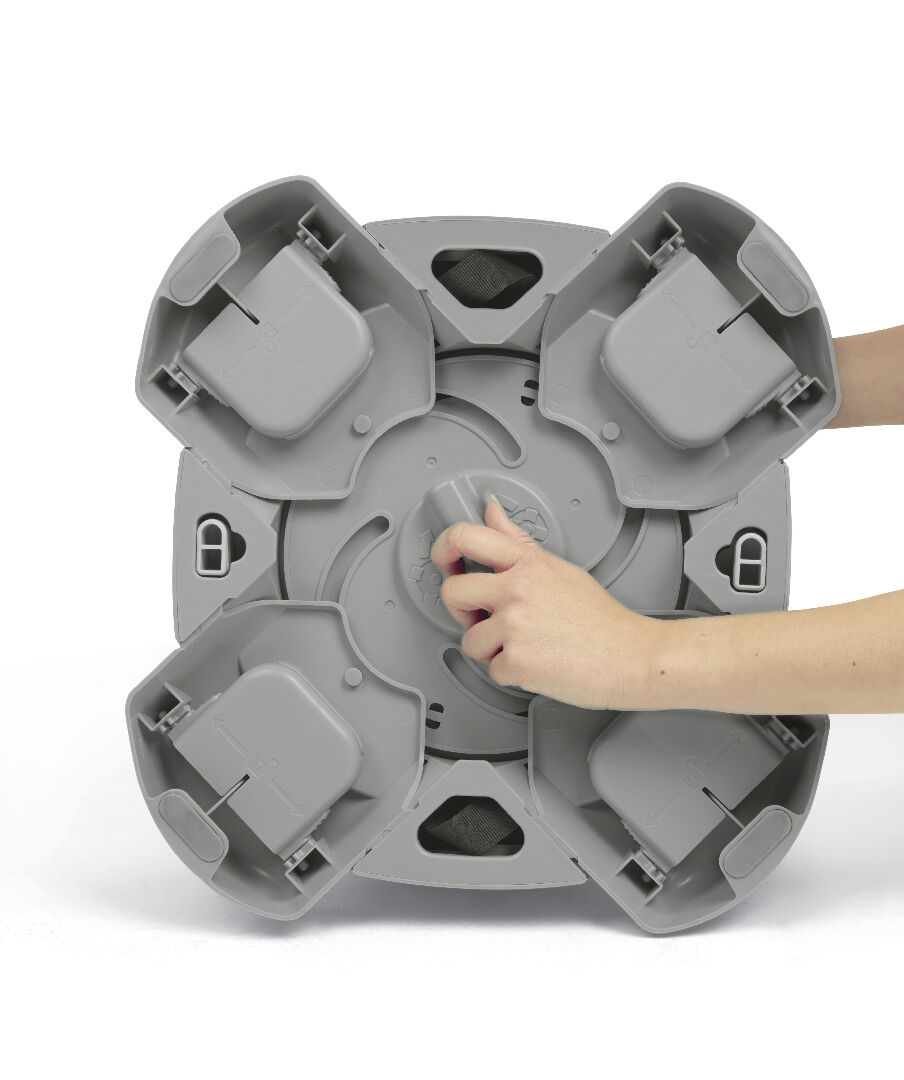 مقعد باغ داعم وأرضي 3 في 1 بصينية ألعاب - بيبل image number 12