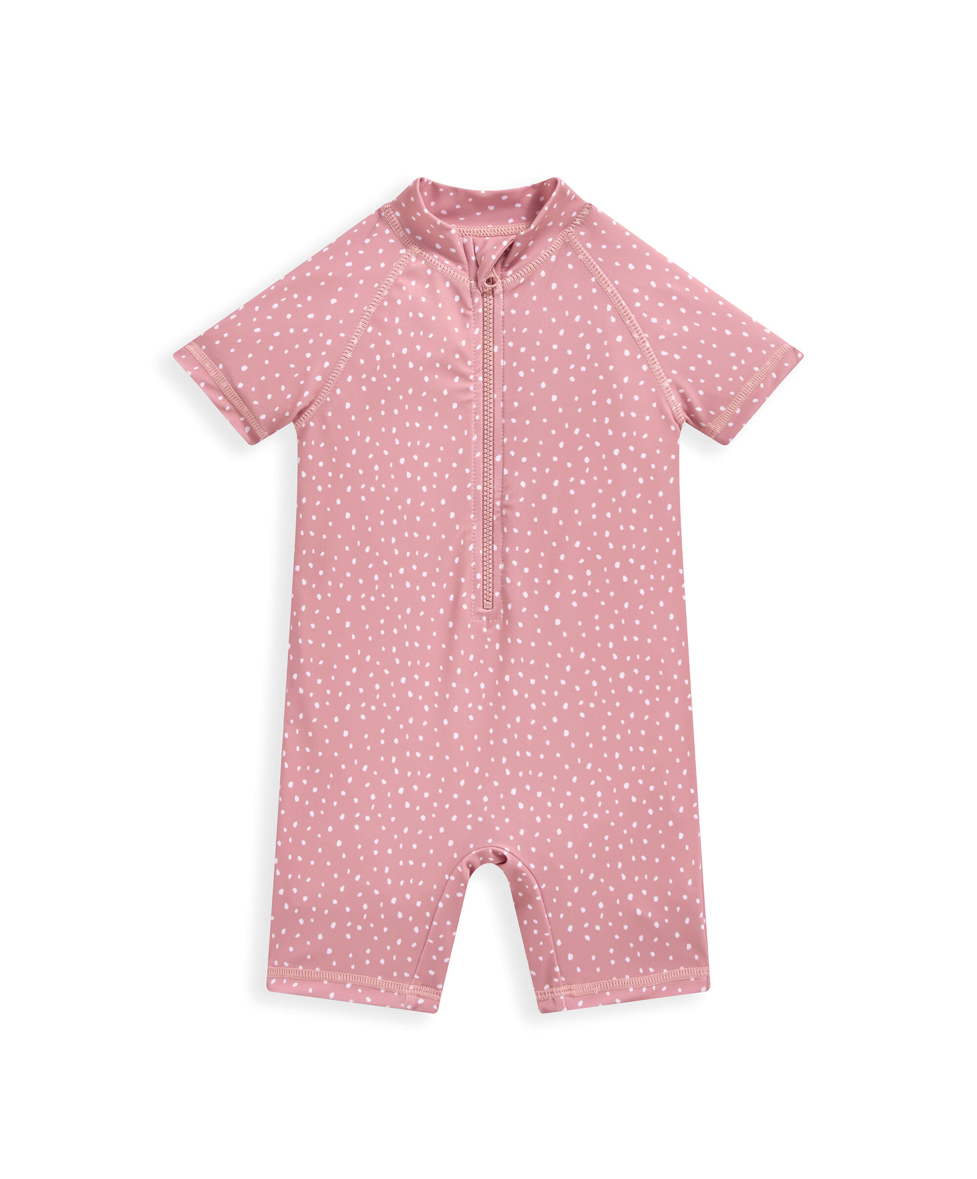 بدلة سباحة بنقشة نقاط image number 3