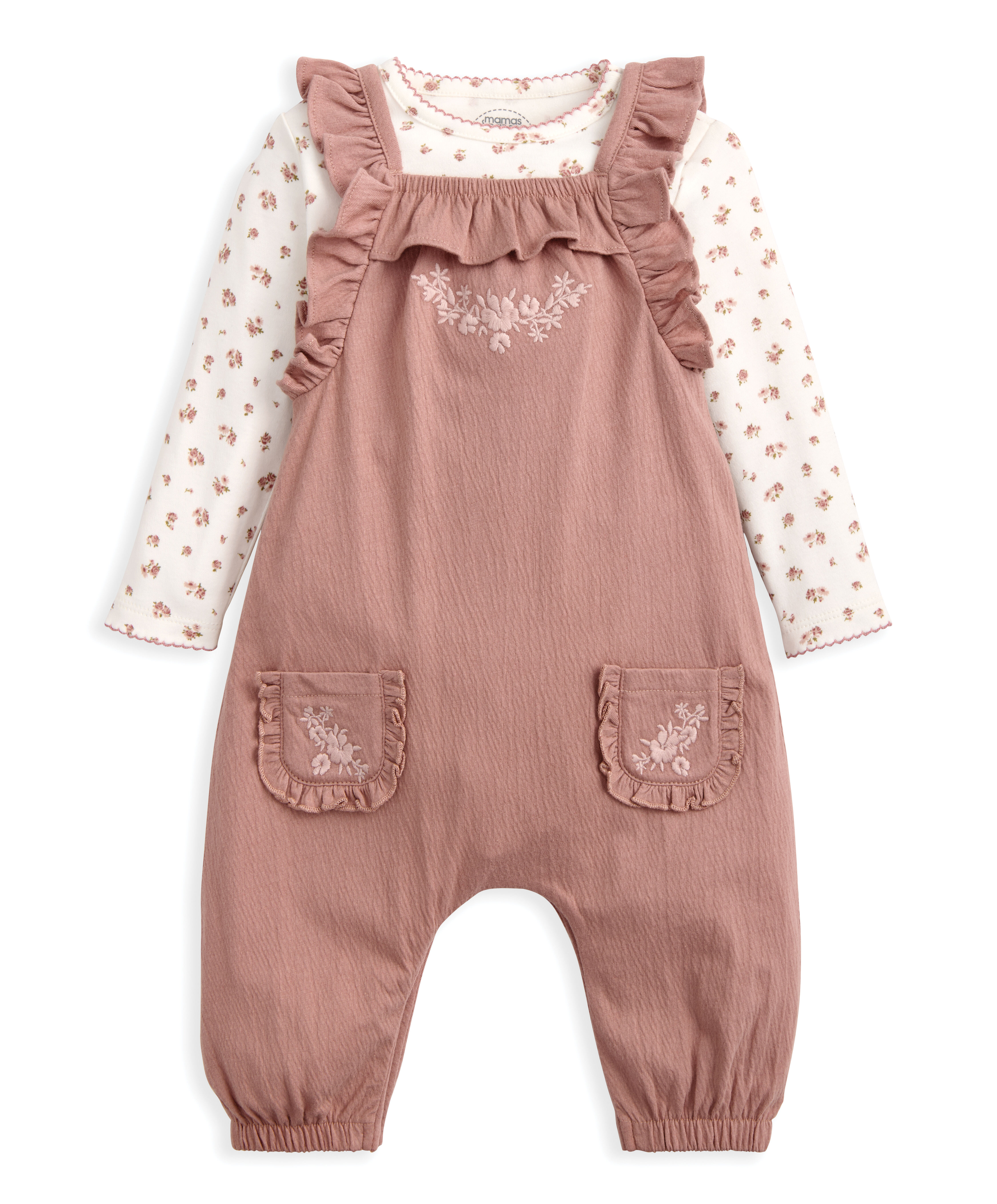 طقم دنغري وبودي سوت، قطعتين   image number 2