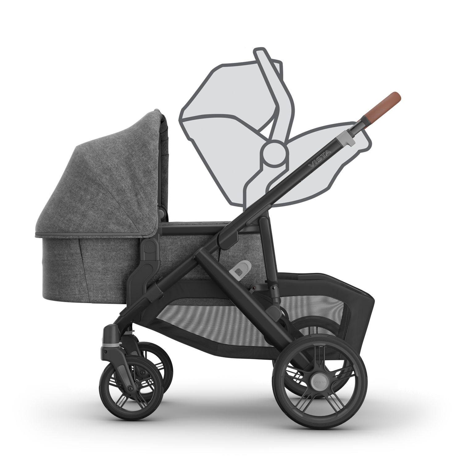 وصلات سفلية لعربات فيستا من اوبا بيبي - قطعتان image number 3