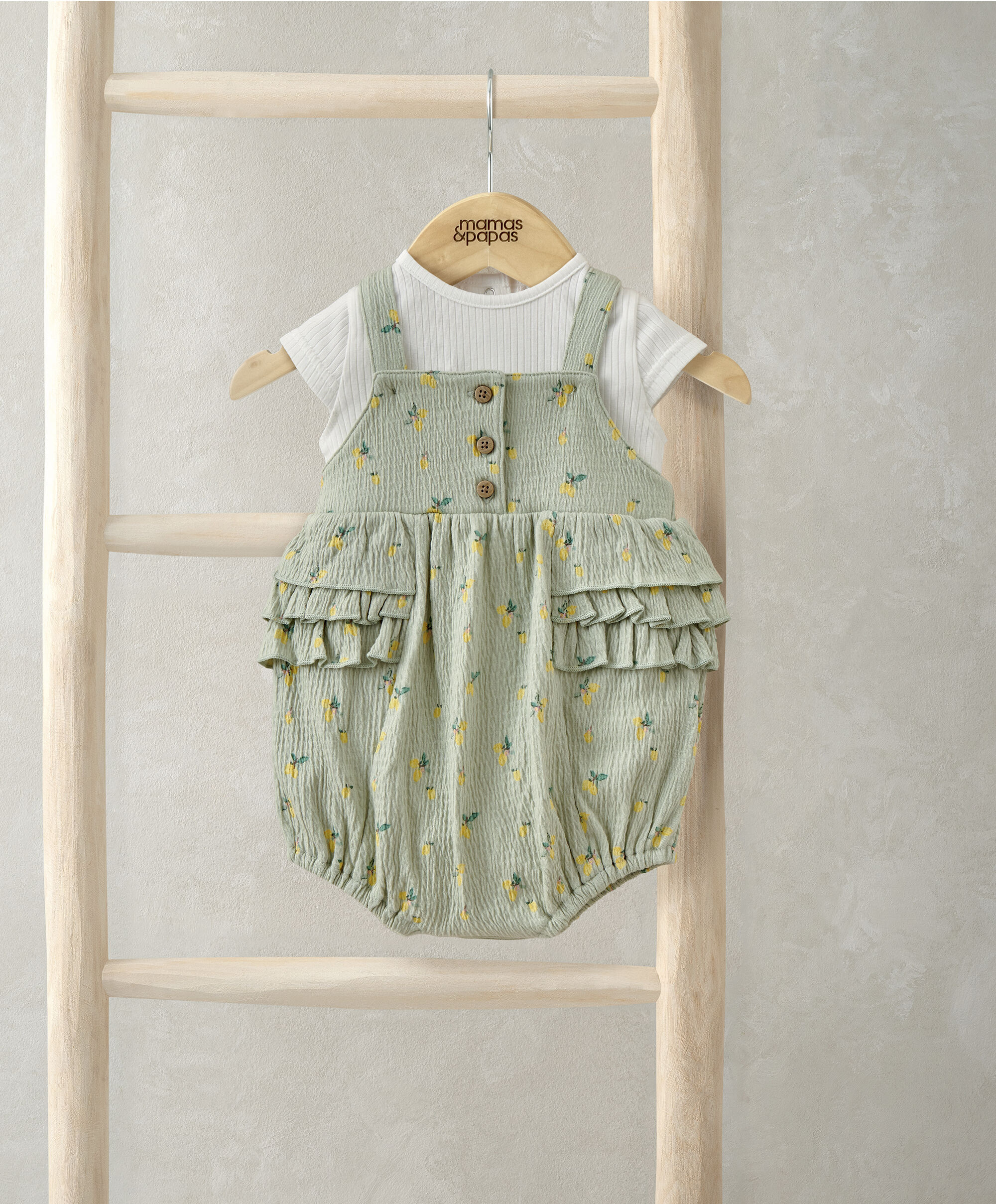 طقم بودي سوت وأفرول بنقشة كركديه، قطعتين