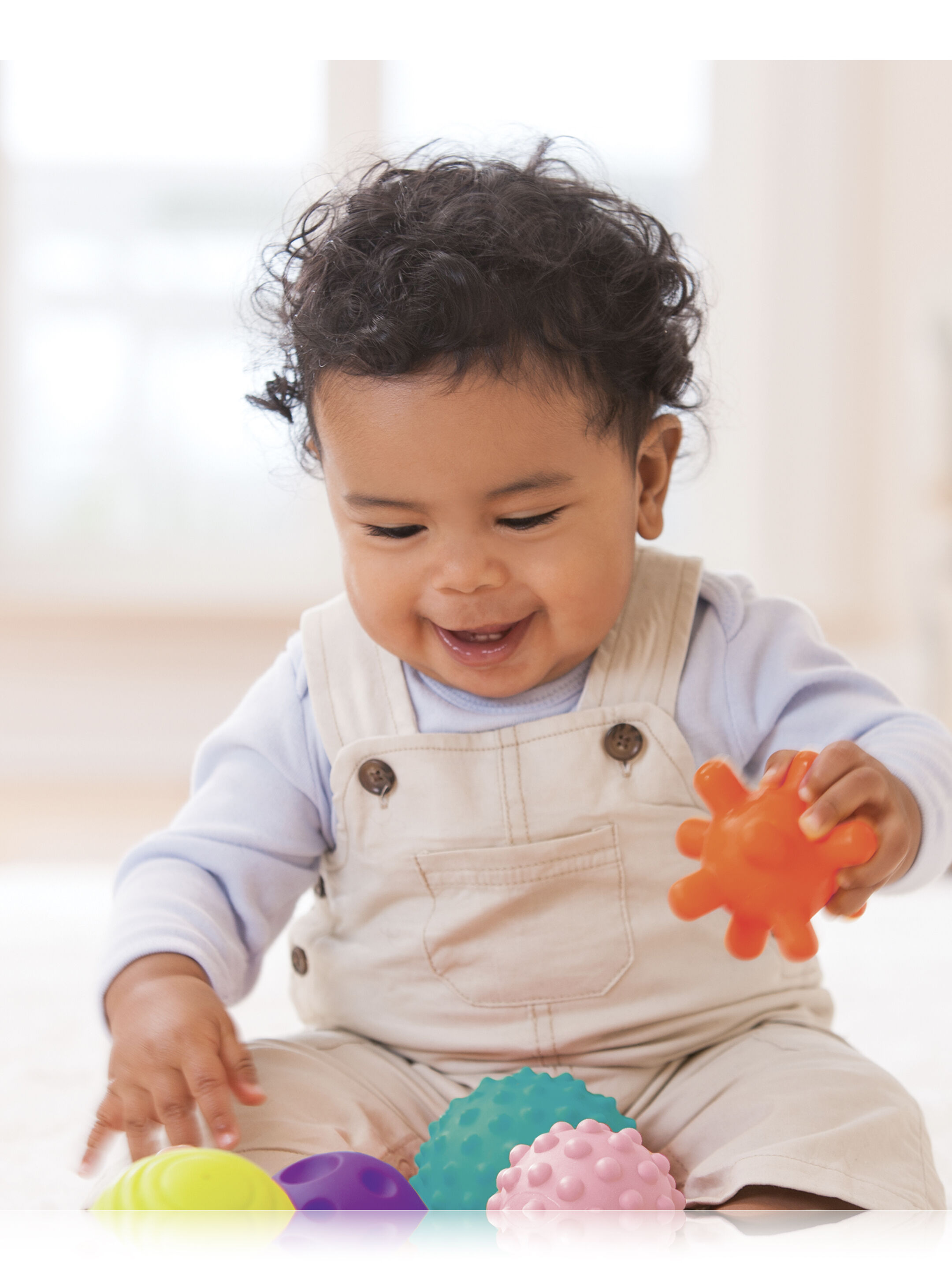 مجموعة كرات بأسطح مختلفة من إنفانتينو - 10 قطع image number 2