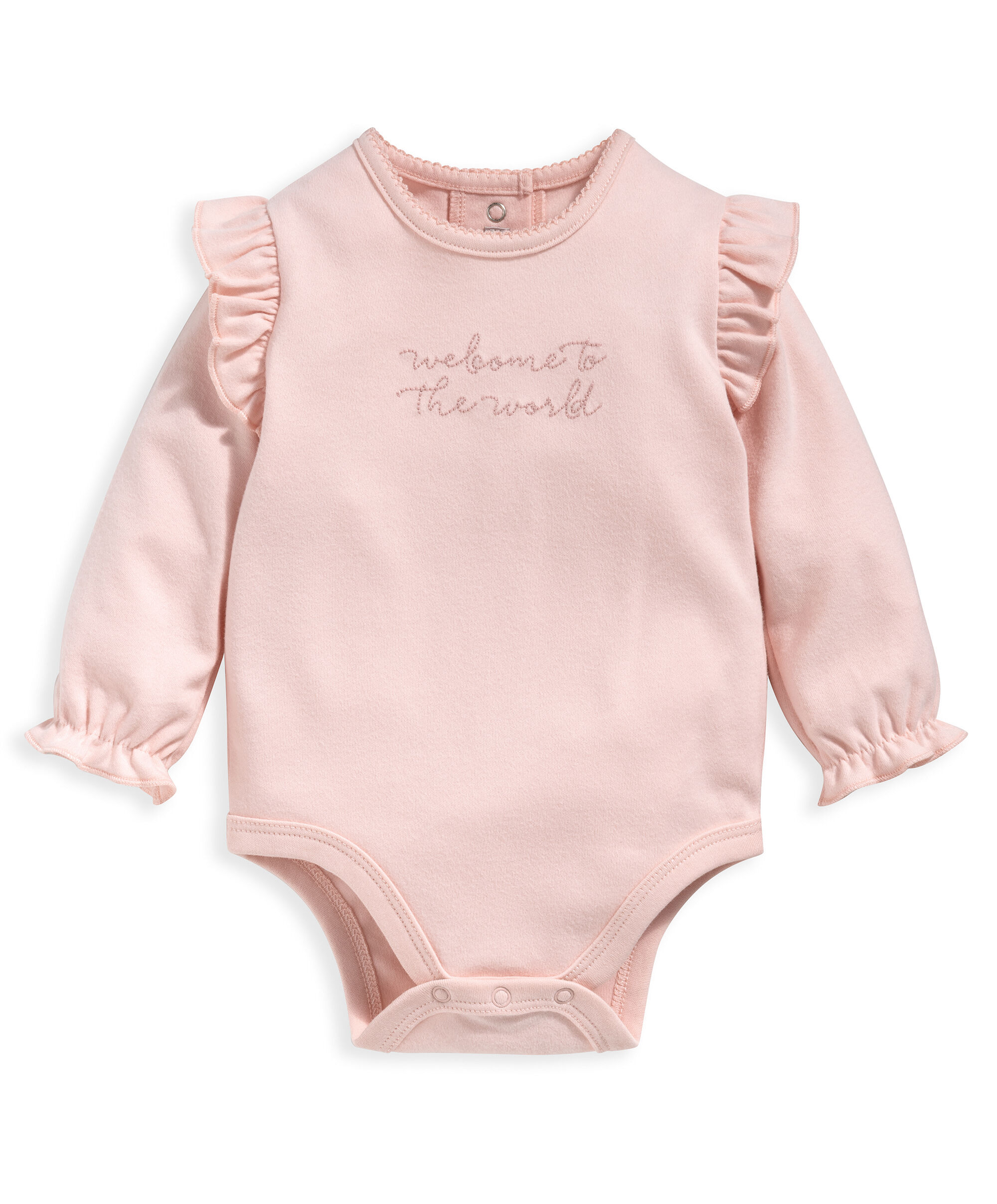 طقم لباس قطعة واحدة وردي ولغينغز - قطعتان image number 2