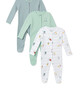 3Pack of  FRUIT SLEEPSUITS image number 1