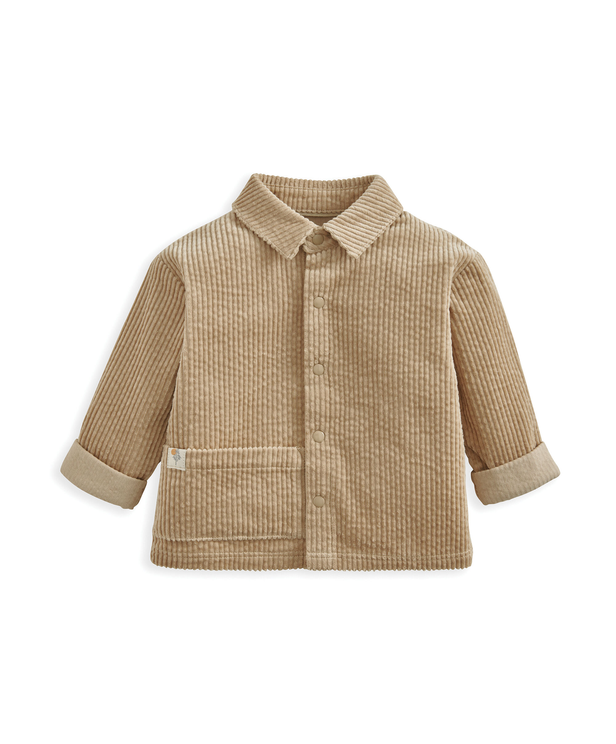 جاكيت بتصميم قميص مضلع image number 2