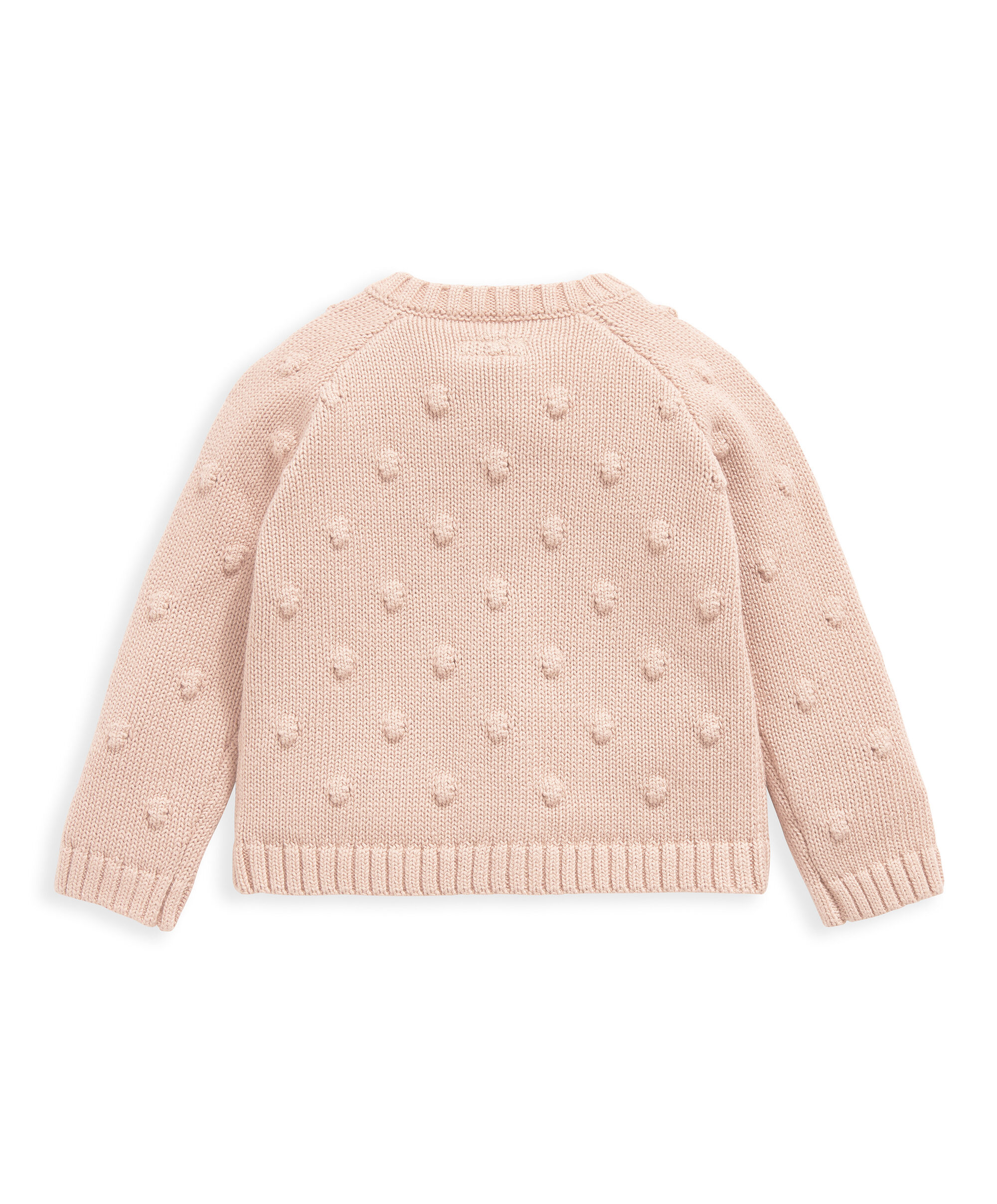 كارديغان مزين بكرات منسوجة image number 2