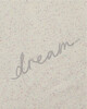 بطانية منسوجة صغيرة بكلمة Dream image number 4