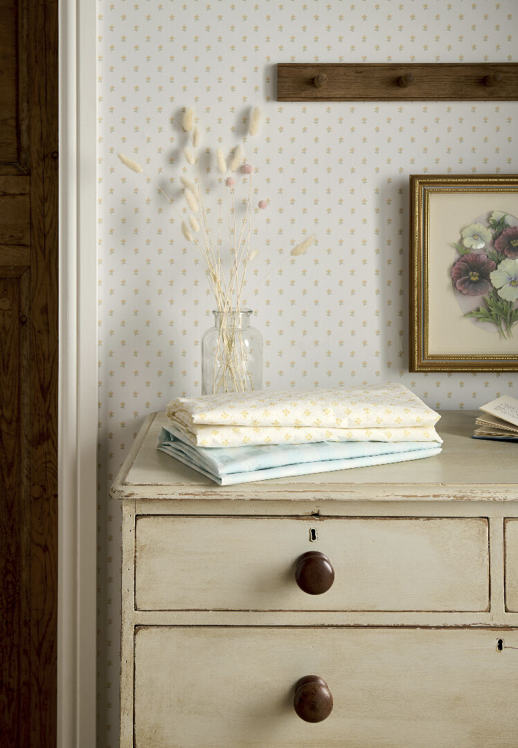 طقم شرشف بحواف مطاطية بنقشة مربعات غينغهام- قطعتان image number 5