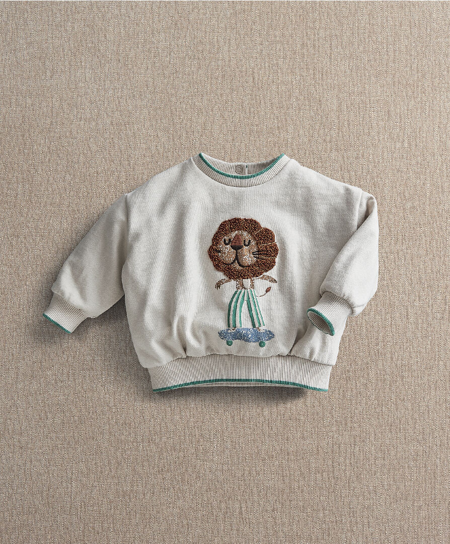 Lion Boucle Sweatshirt