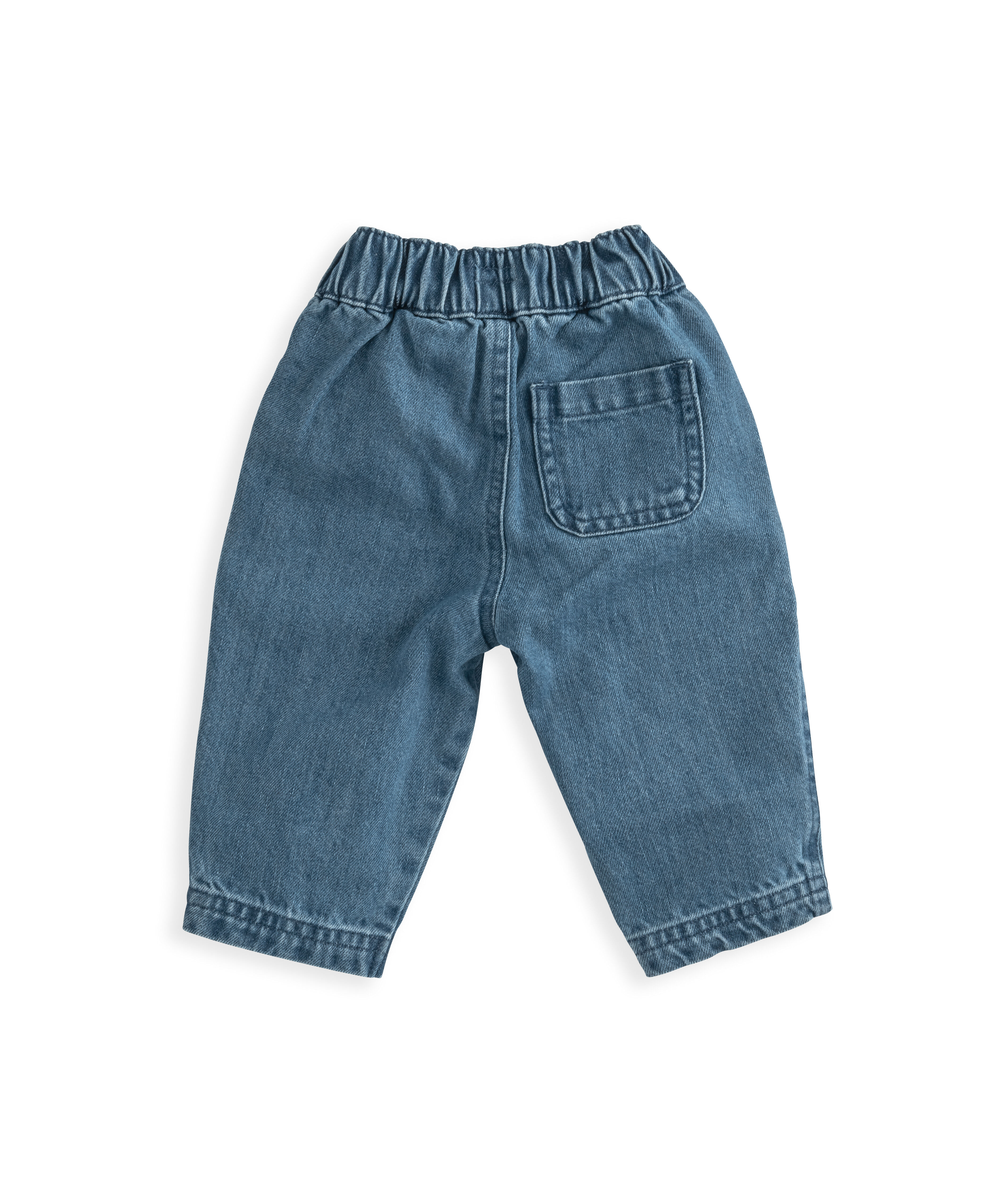 بنطال جينز واسع - أزرق image number 3