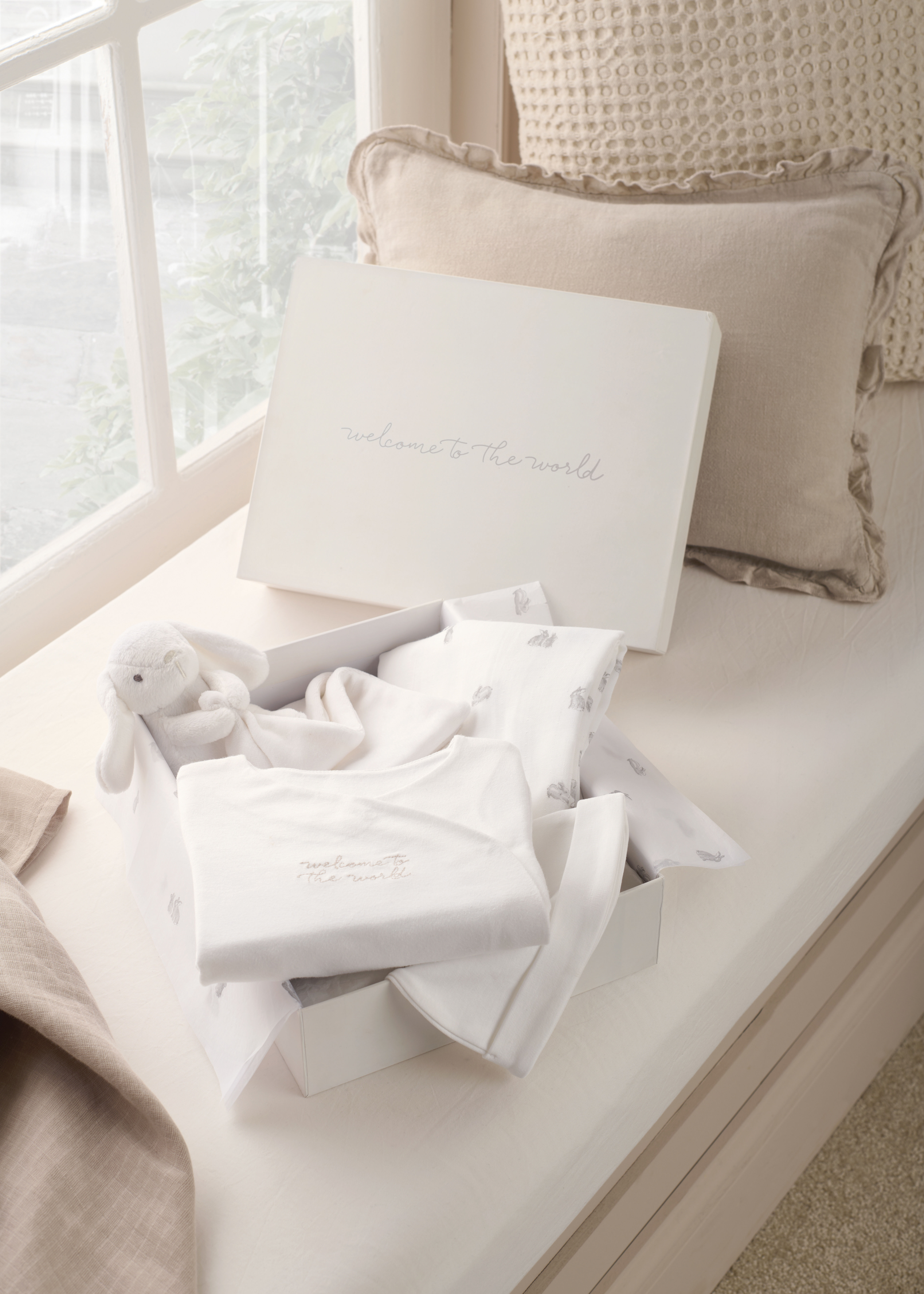 مجموعة هدايا ويلكم تو ذا وورلد للمواليد الجدد &ndash; يوني سكس image number 2