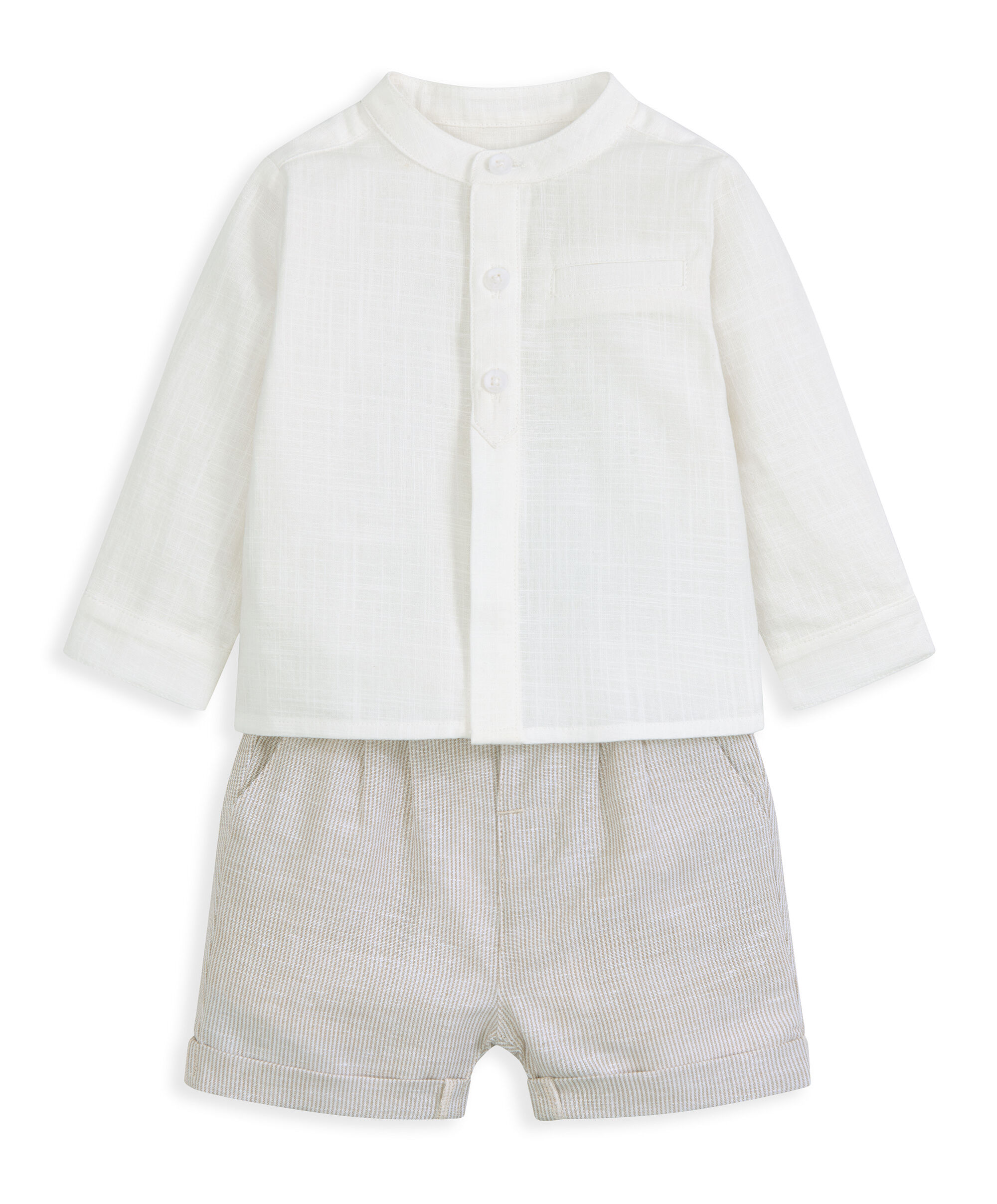 طقم قميص تونيك وشورت، قطعتين image number 2