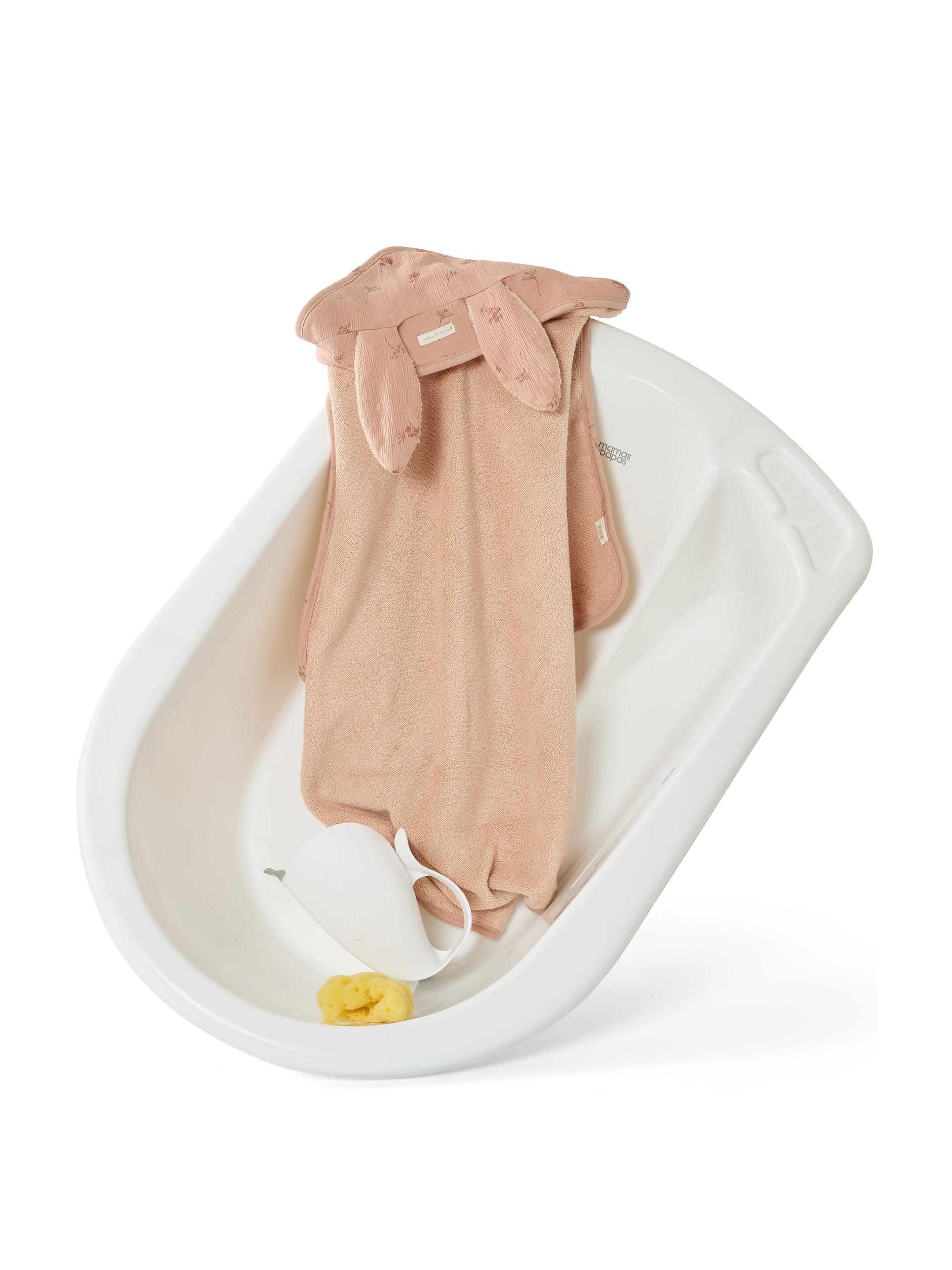 Bath Set - 2-Stage Bath with Wildflower Hooded Towel, Rinser & Fine Silk image number 1