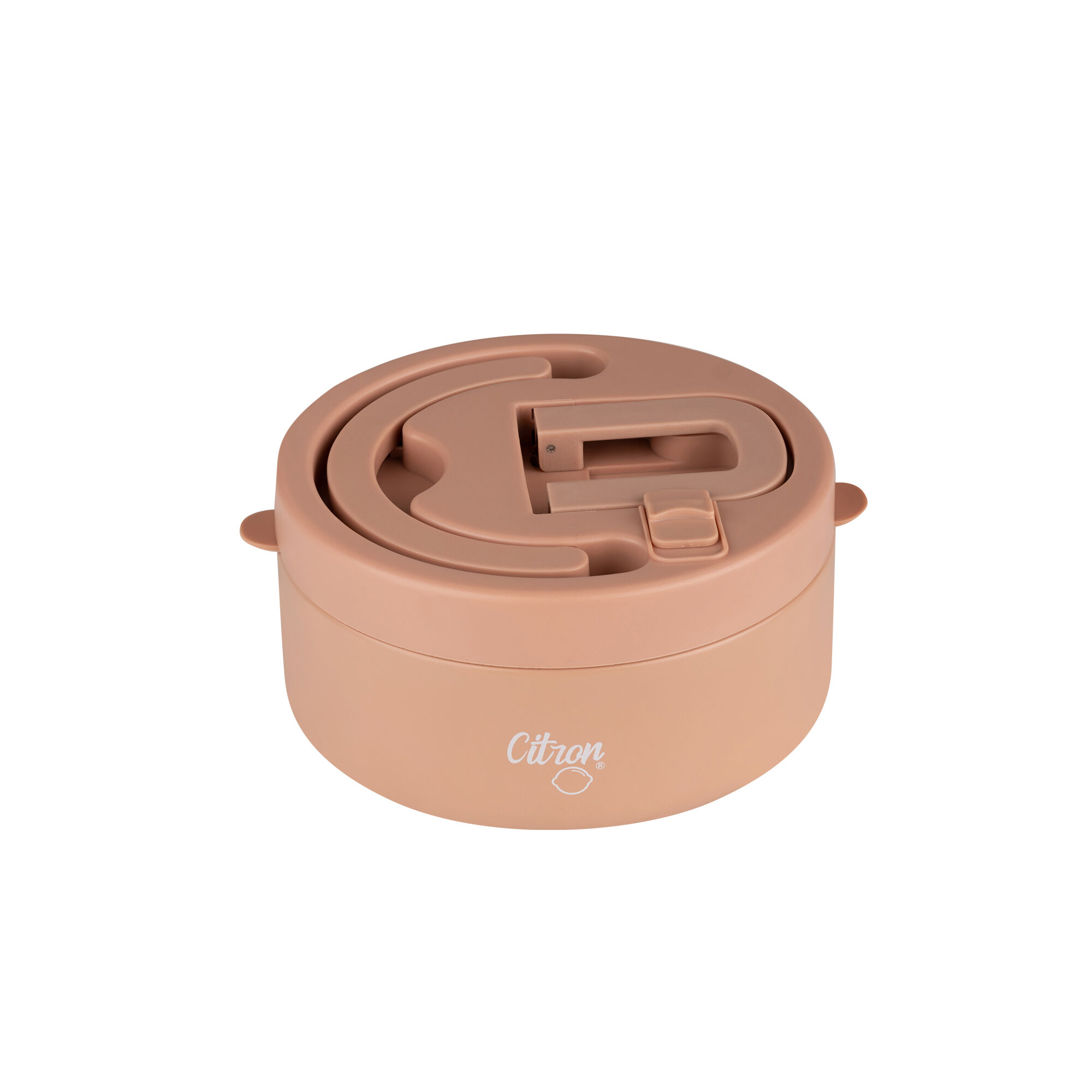 برطمان طعام ستانلس ستيل بسعة 400 ملل - وردي image number 2