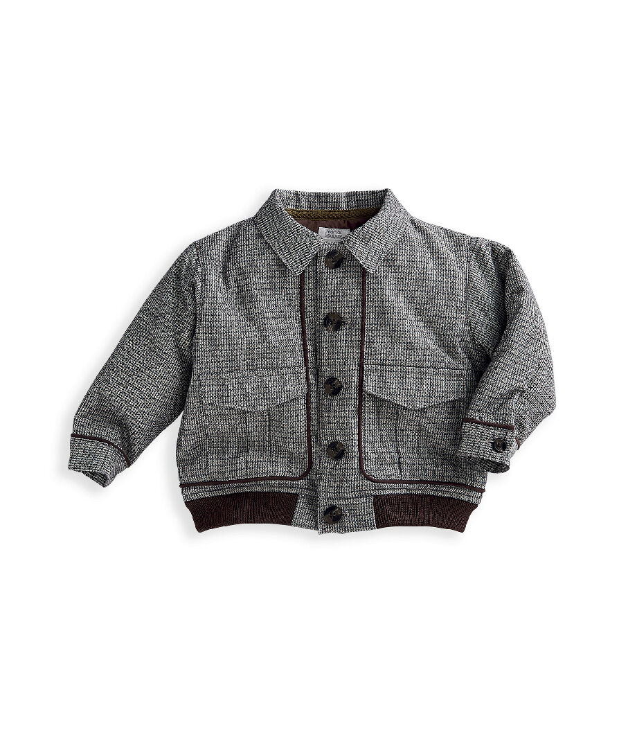 Houndstooth Bomber Jacket image number 2