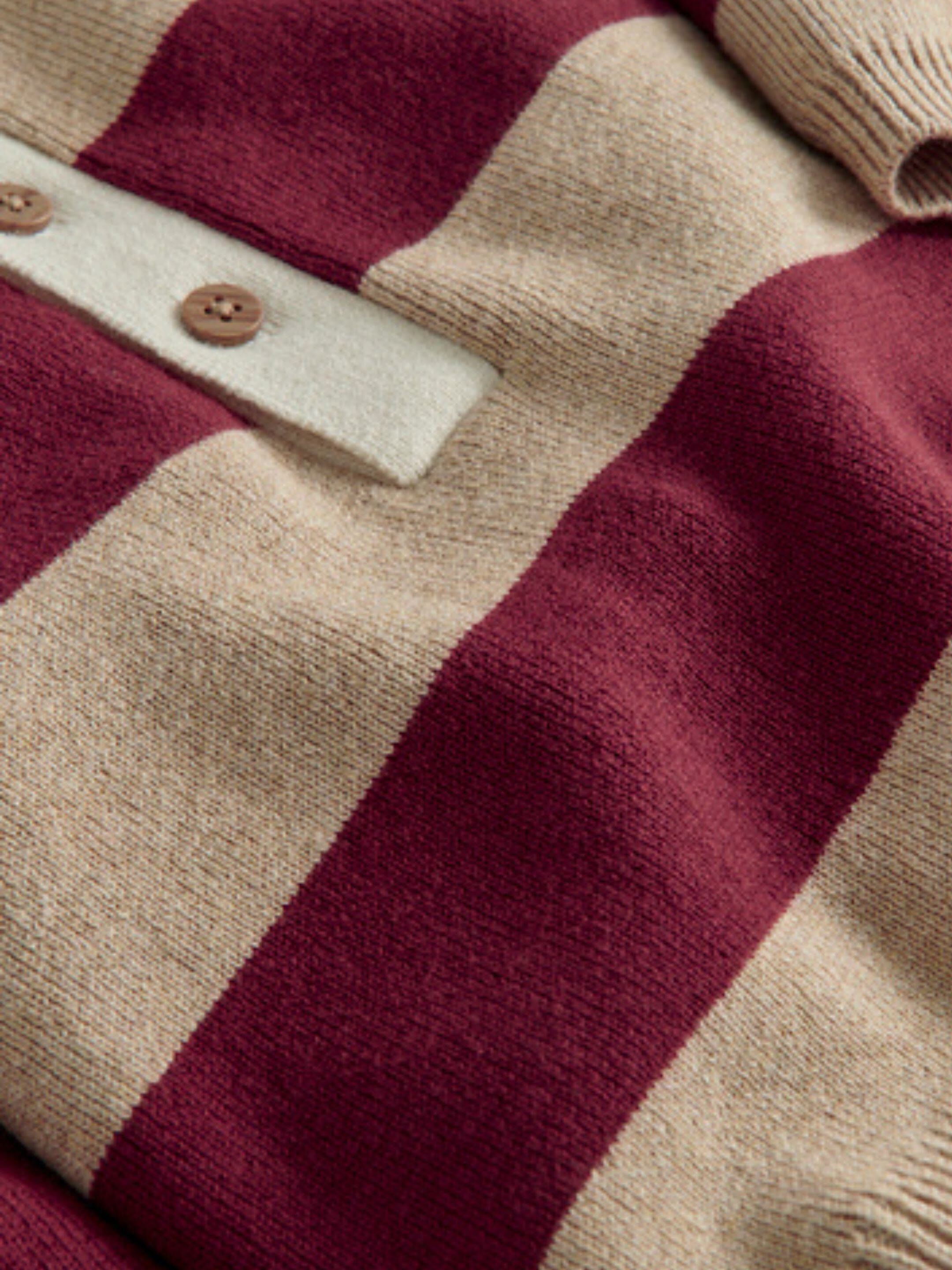 Rugby Stripe Knit Top image number 4